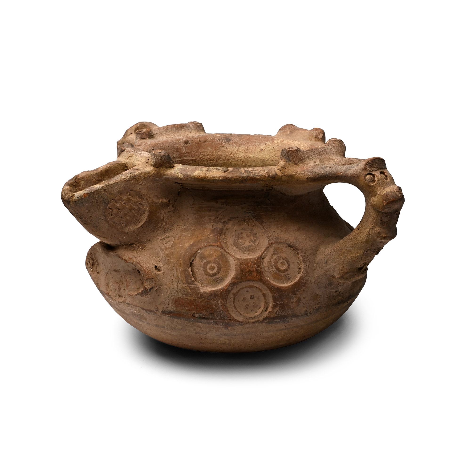 Western Asiatic Decorated Terracotta Vessel