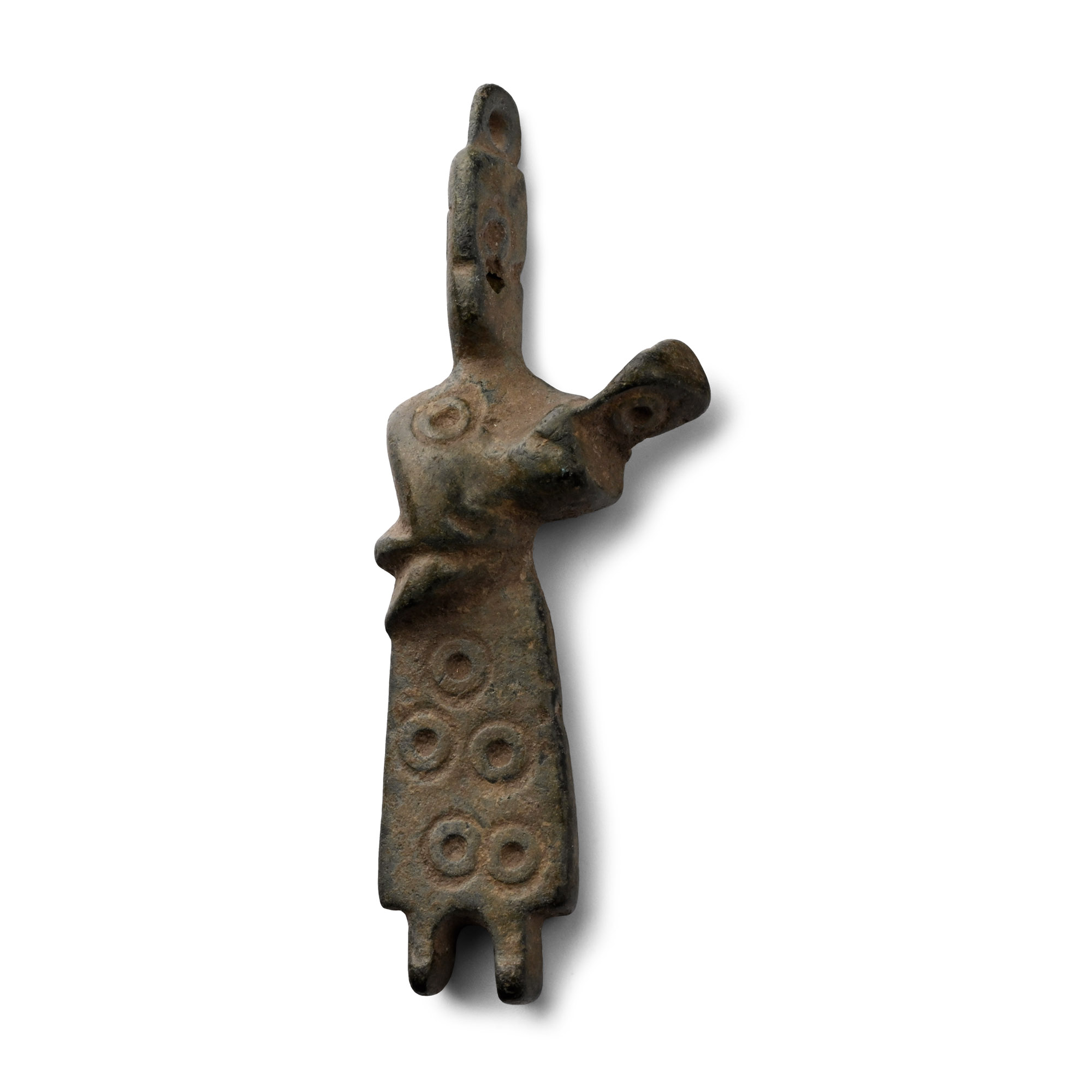 Amlash Bronze Mother Goddess Pendant