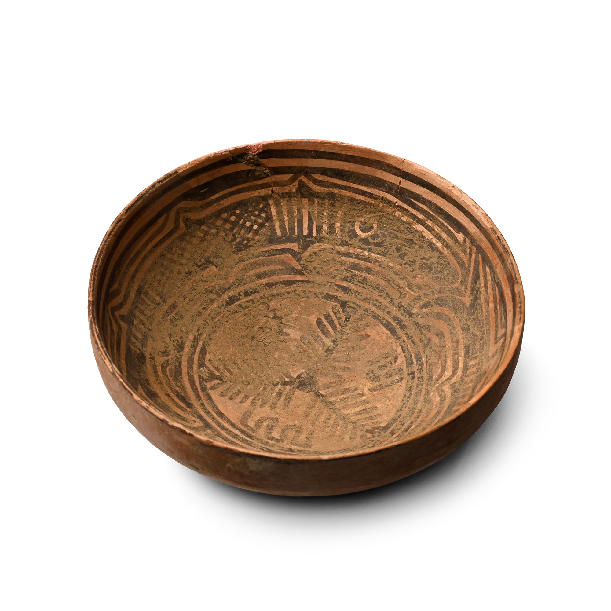 Indus Valley Mehrgarh Terracotta Vessel with Fish