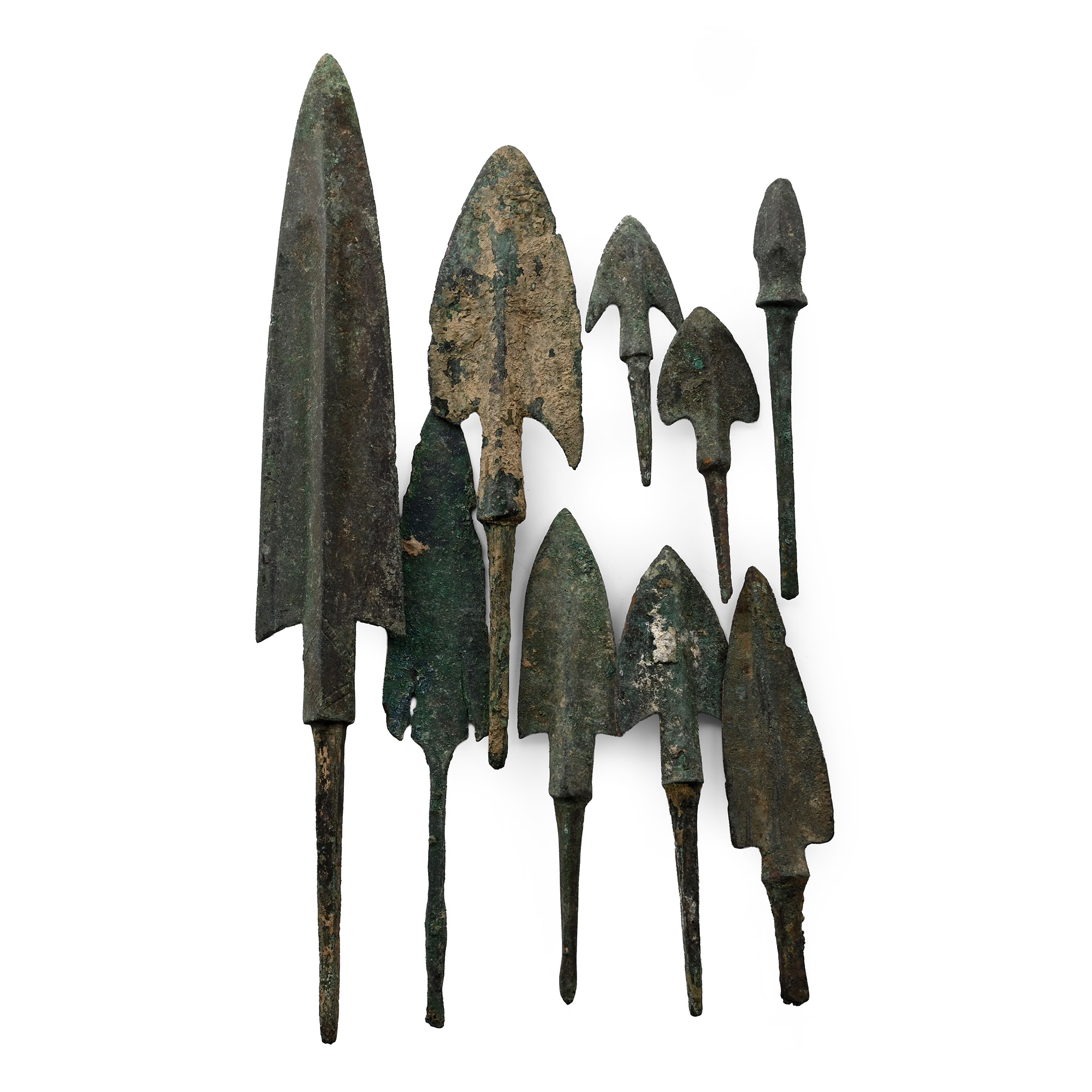 Luristan Bronze Arrowhead Collection