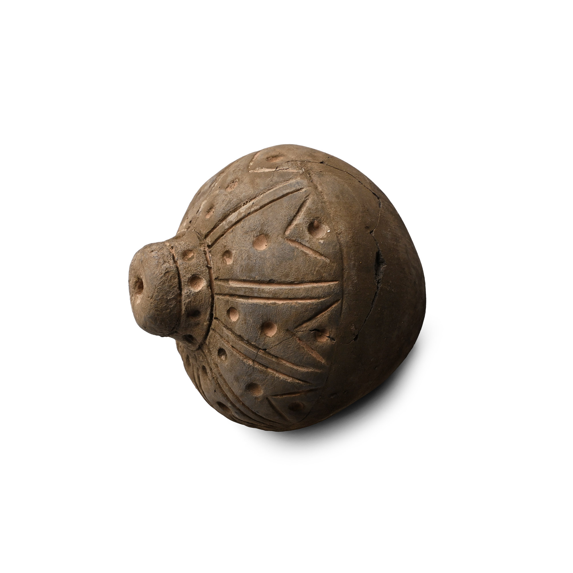 Byzantine 'Greek Fire' Ceramic Fire Bomb or Hand Grenade