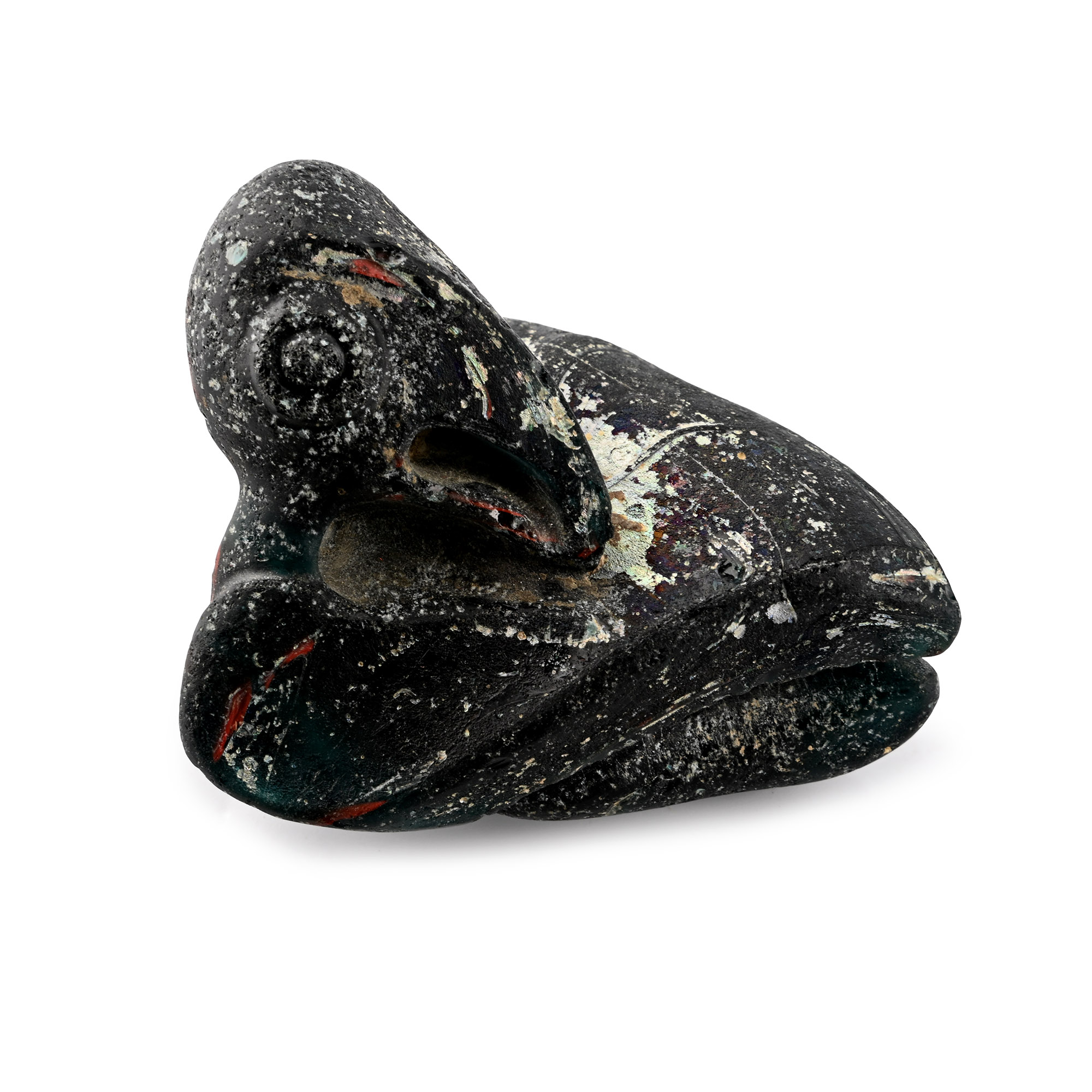 Levant Glass Bird Statuette