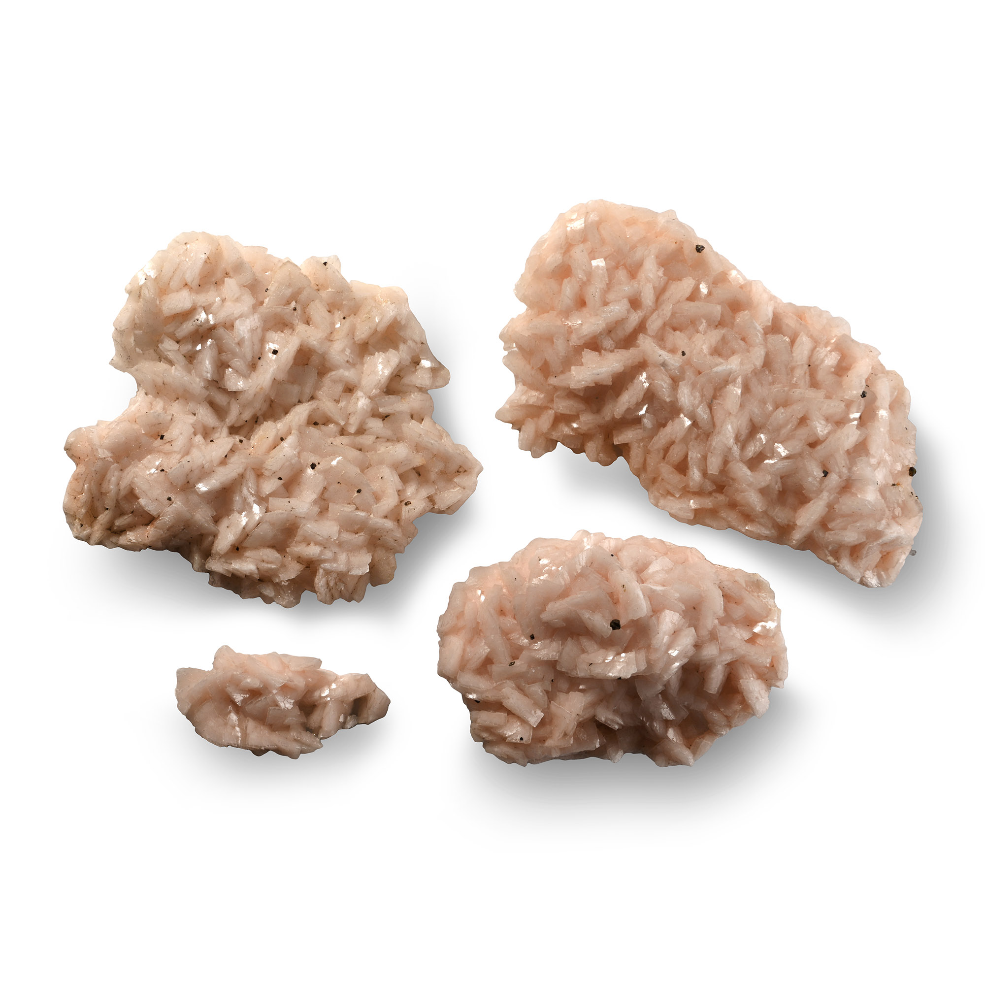 Pink Dolomite Mineral Display Group