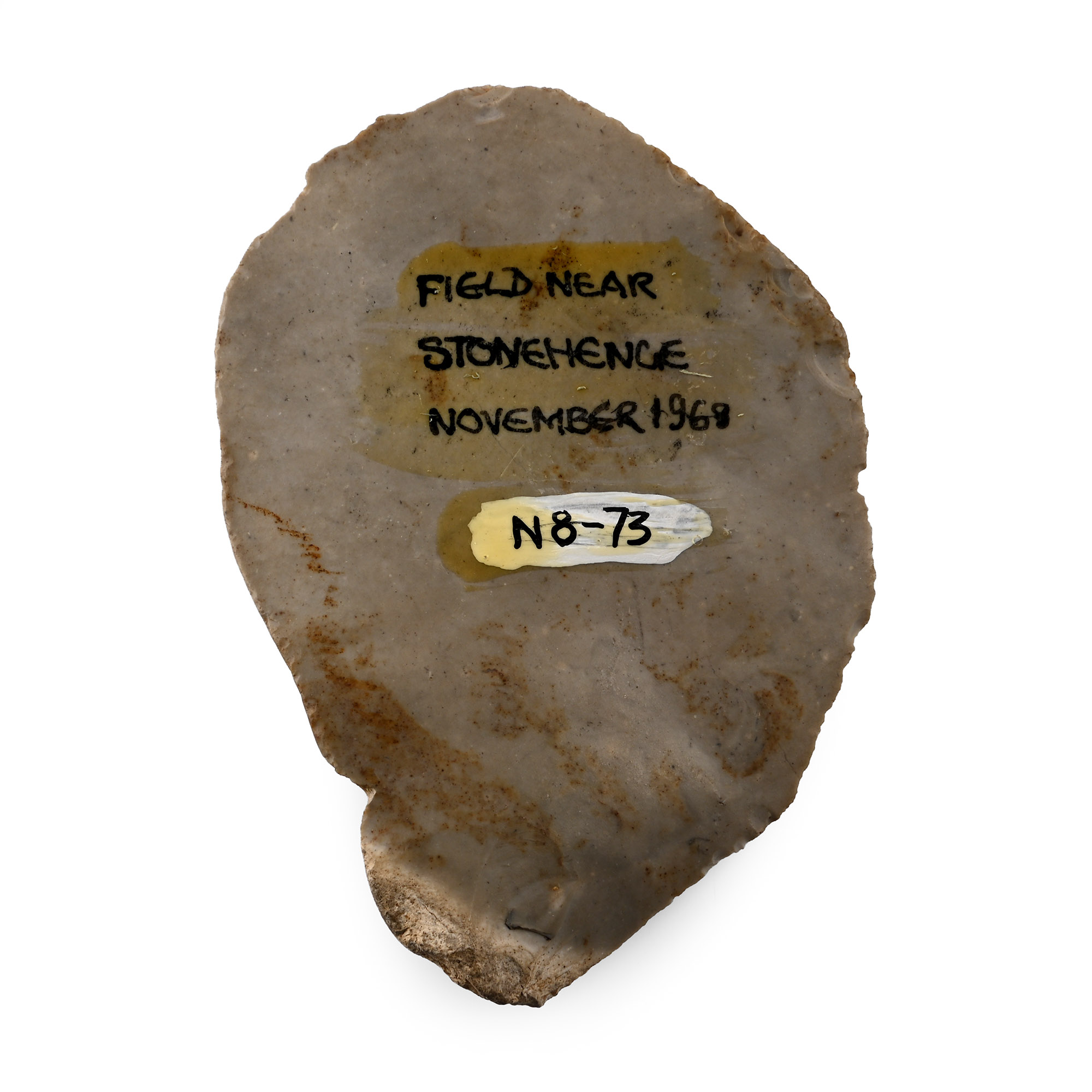 Stone Age 'Stonehenge' Flint Scraper