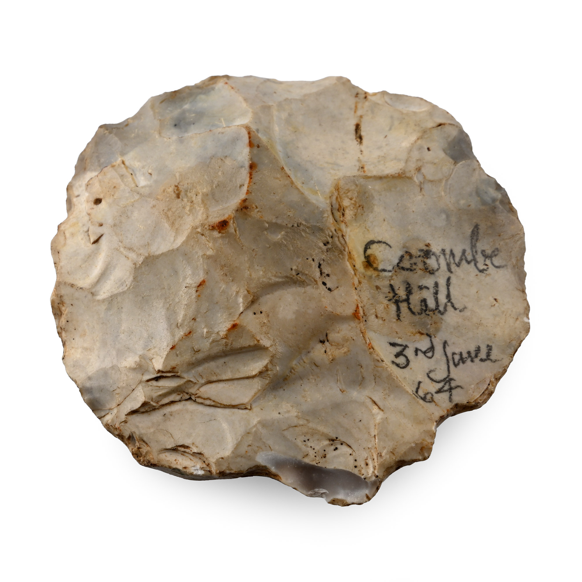 Stone Age 'Coombe Hill' Flint Scraper