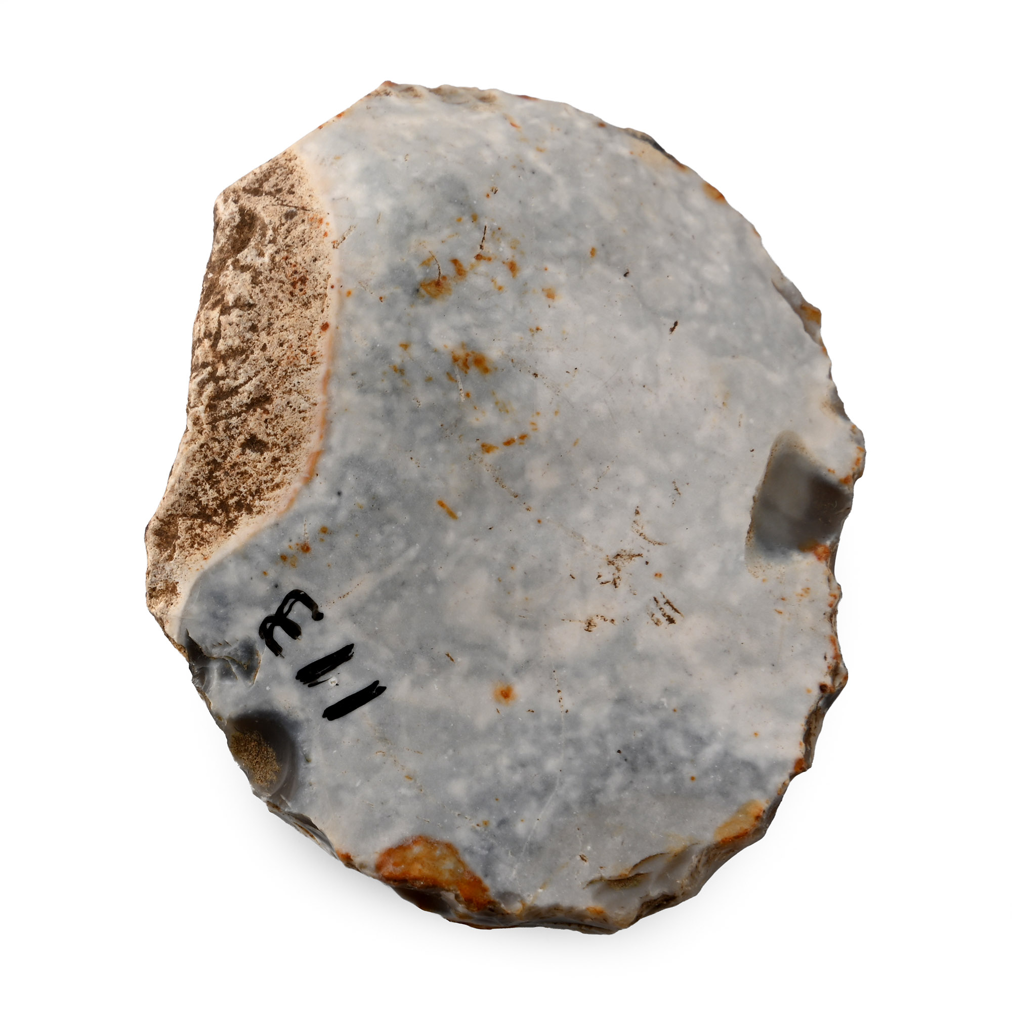 Stone Age 'Rollestone Camp' Flint Scraper