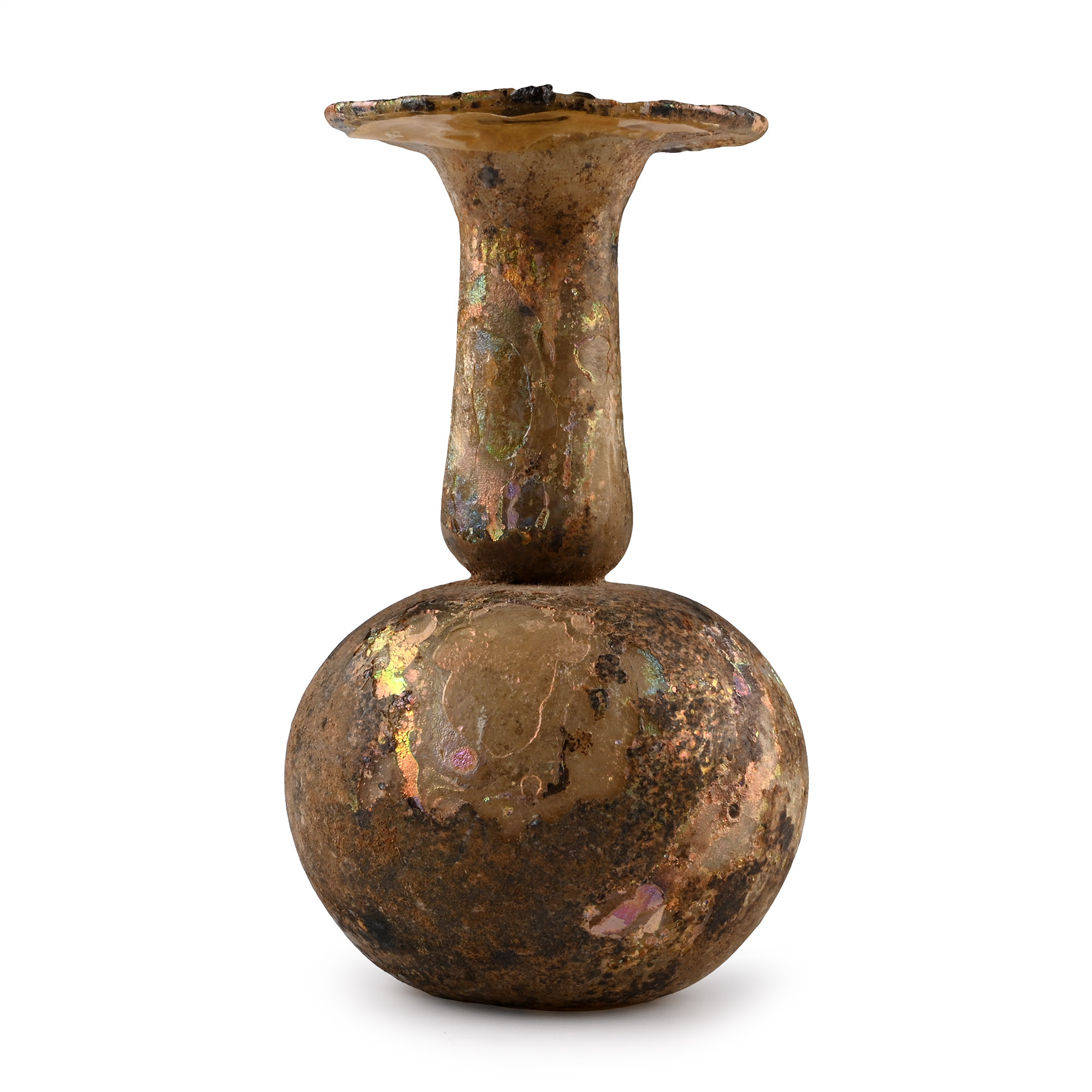 Roman Glass Bottle