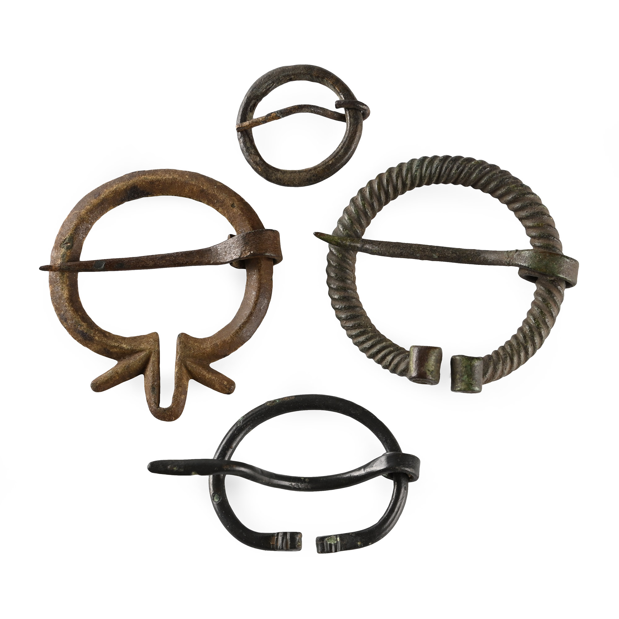 Viking Period Bronze Penannular Brooch Collection