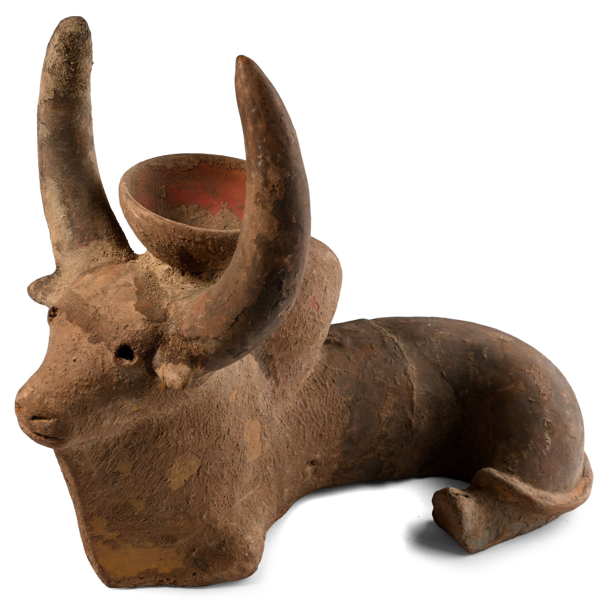 Indus Valley Style Terracotta Bull Statue