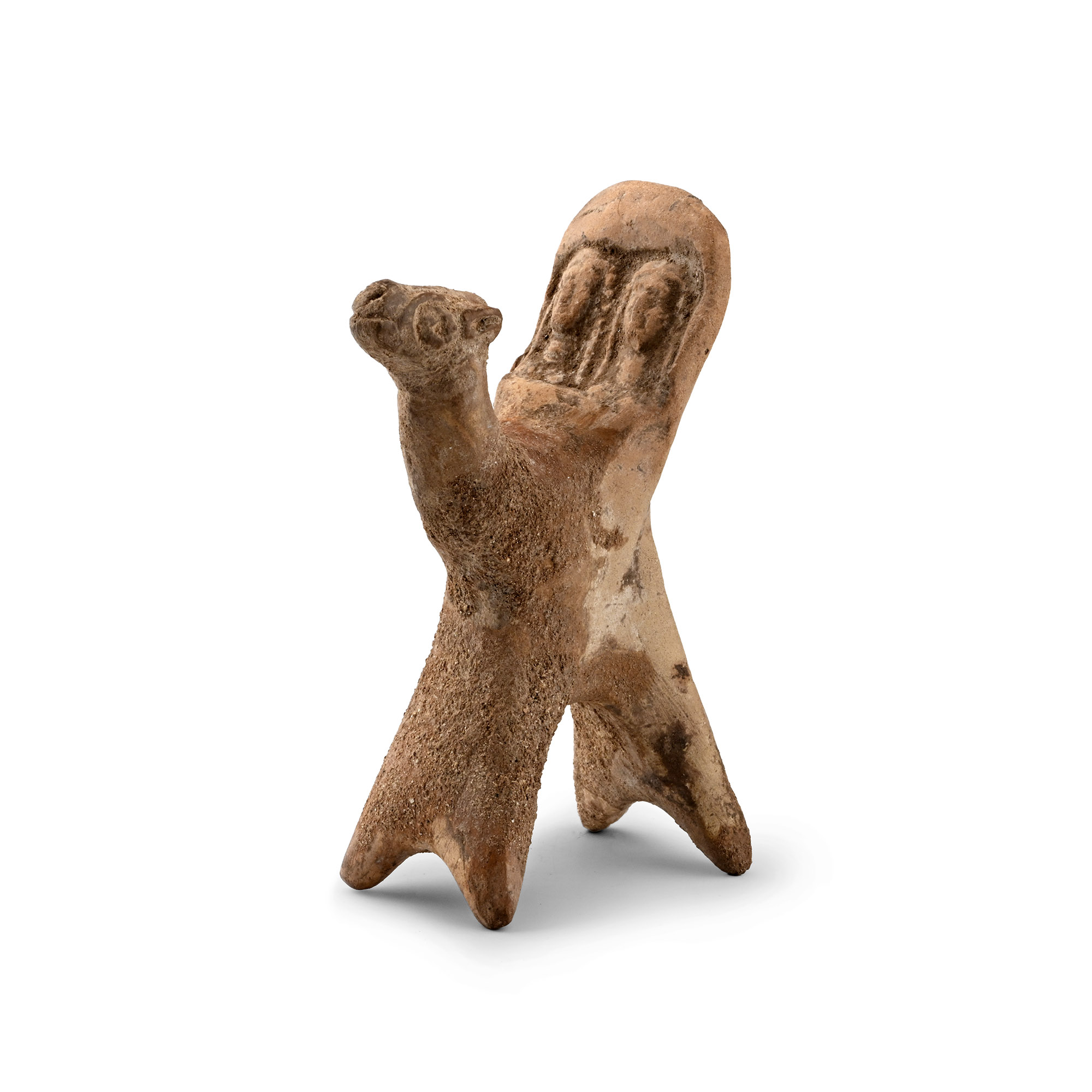 Parthian Terracotta Figurine of Camel Riders