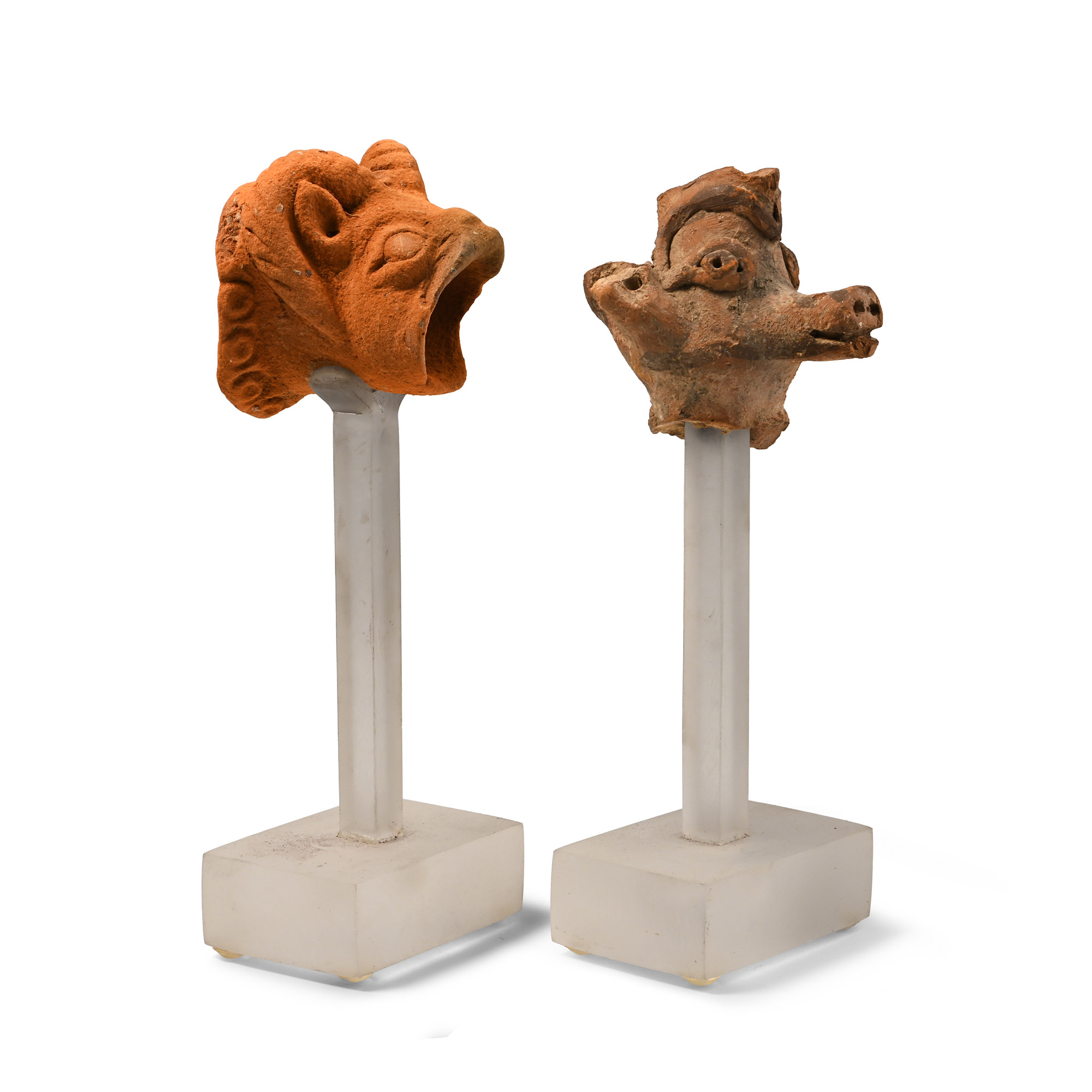 Indus Valley Terracotta Beast Head Group