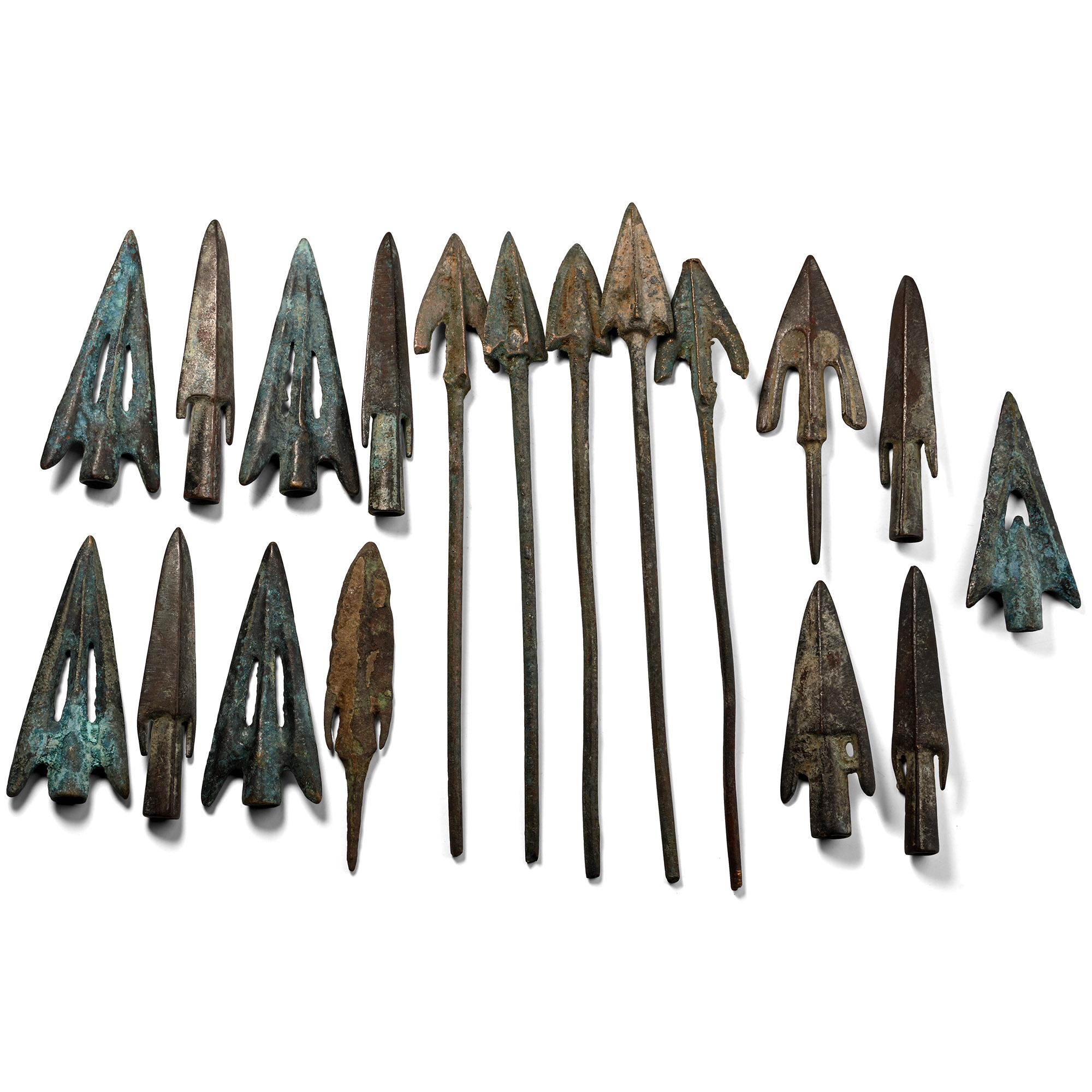 Reproduction Bronze Arrowhead Collection