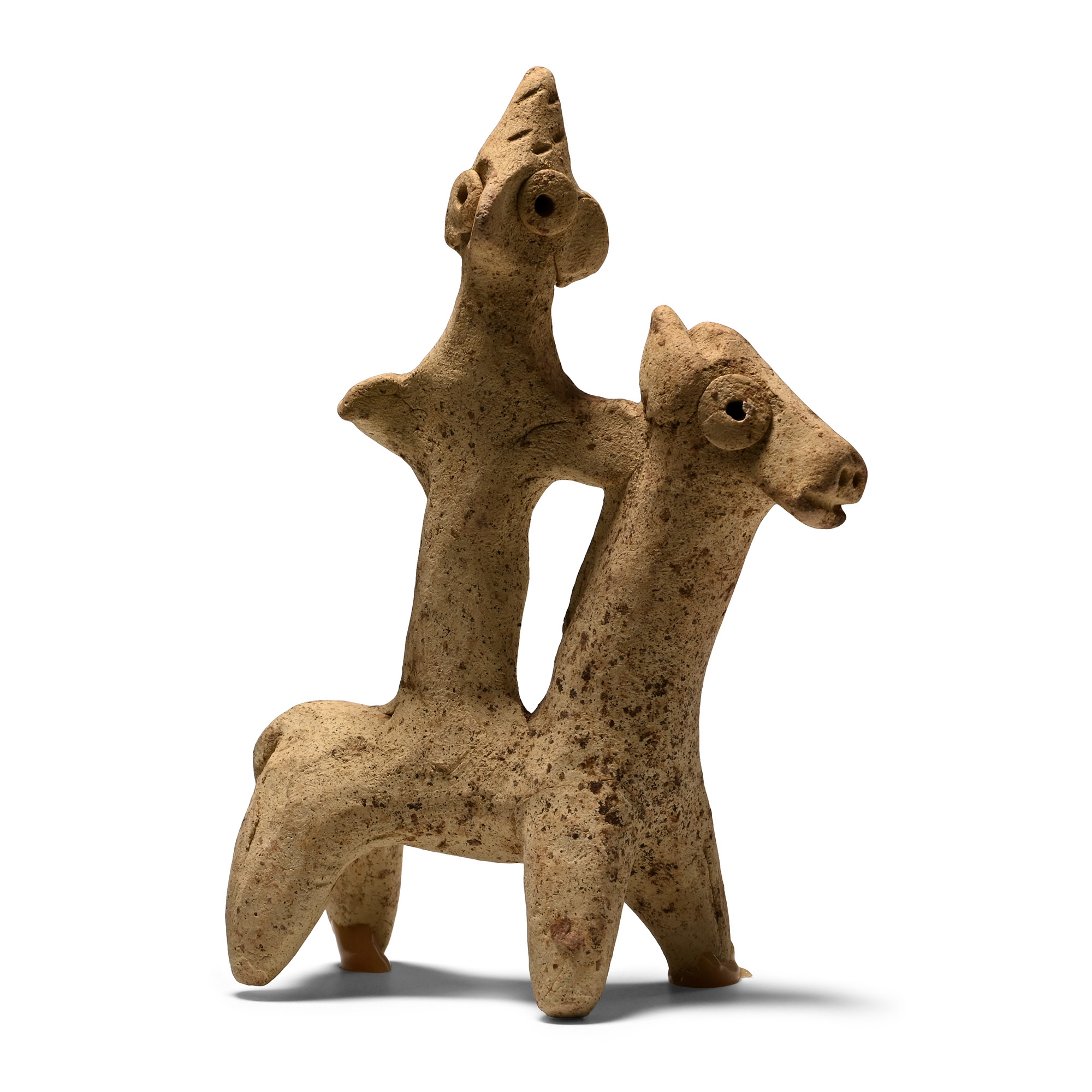 Syro-Hittite Terracotta Horse and Rider