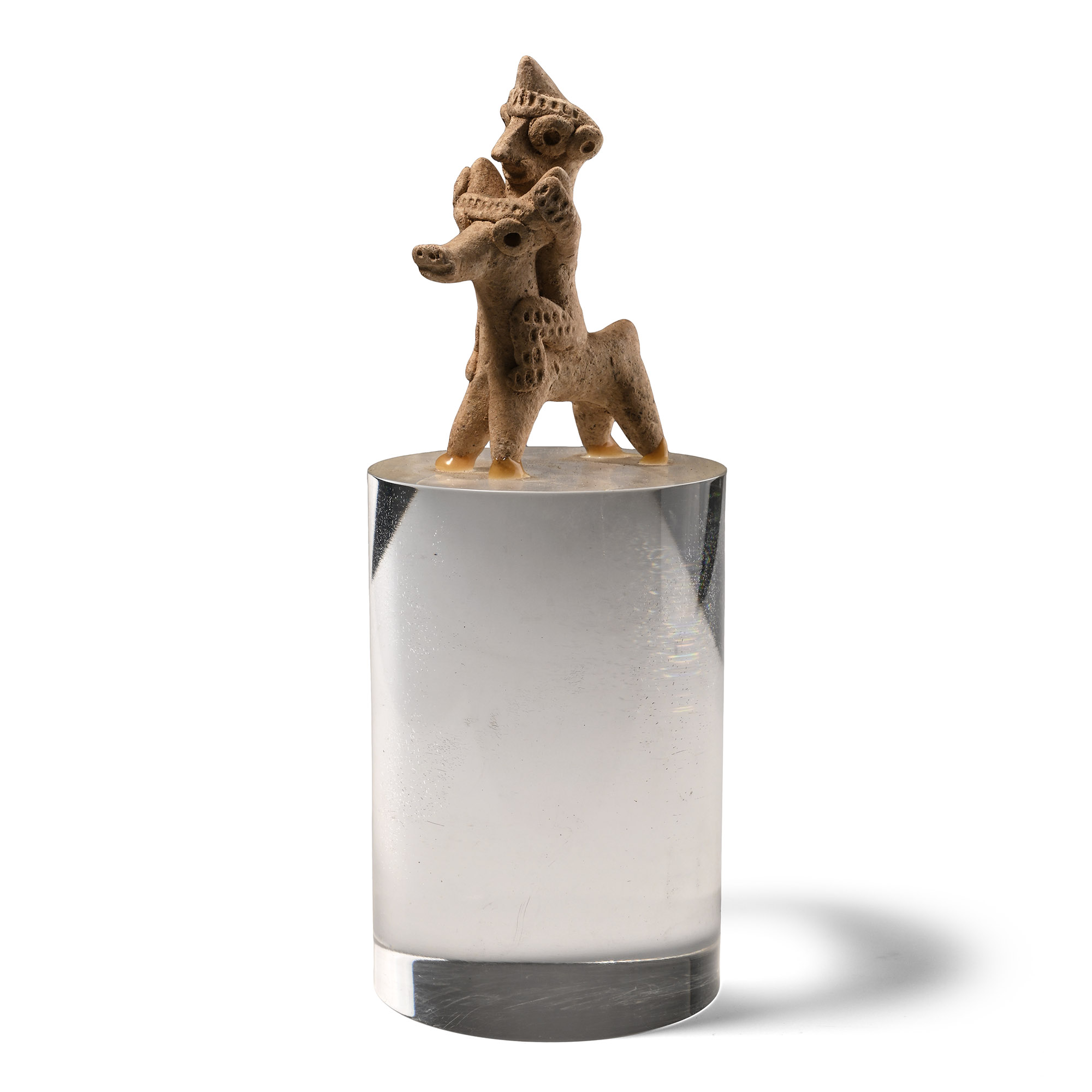 Western Asiatic Terracotta Animal Rider