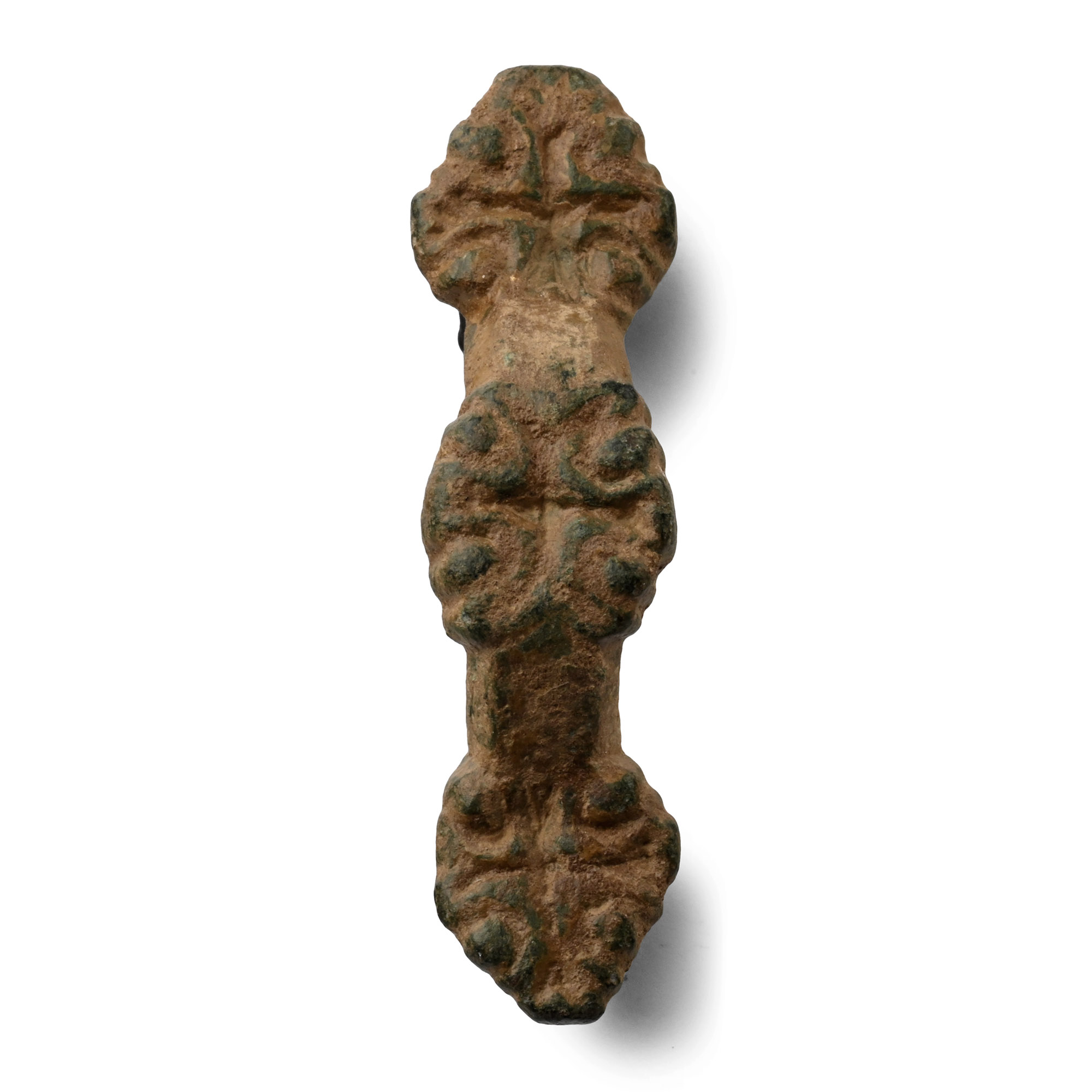 Anglo-Saxon Bronze Ansate Brooch