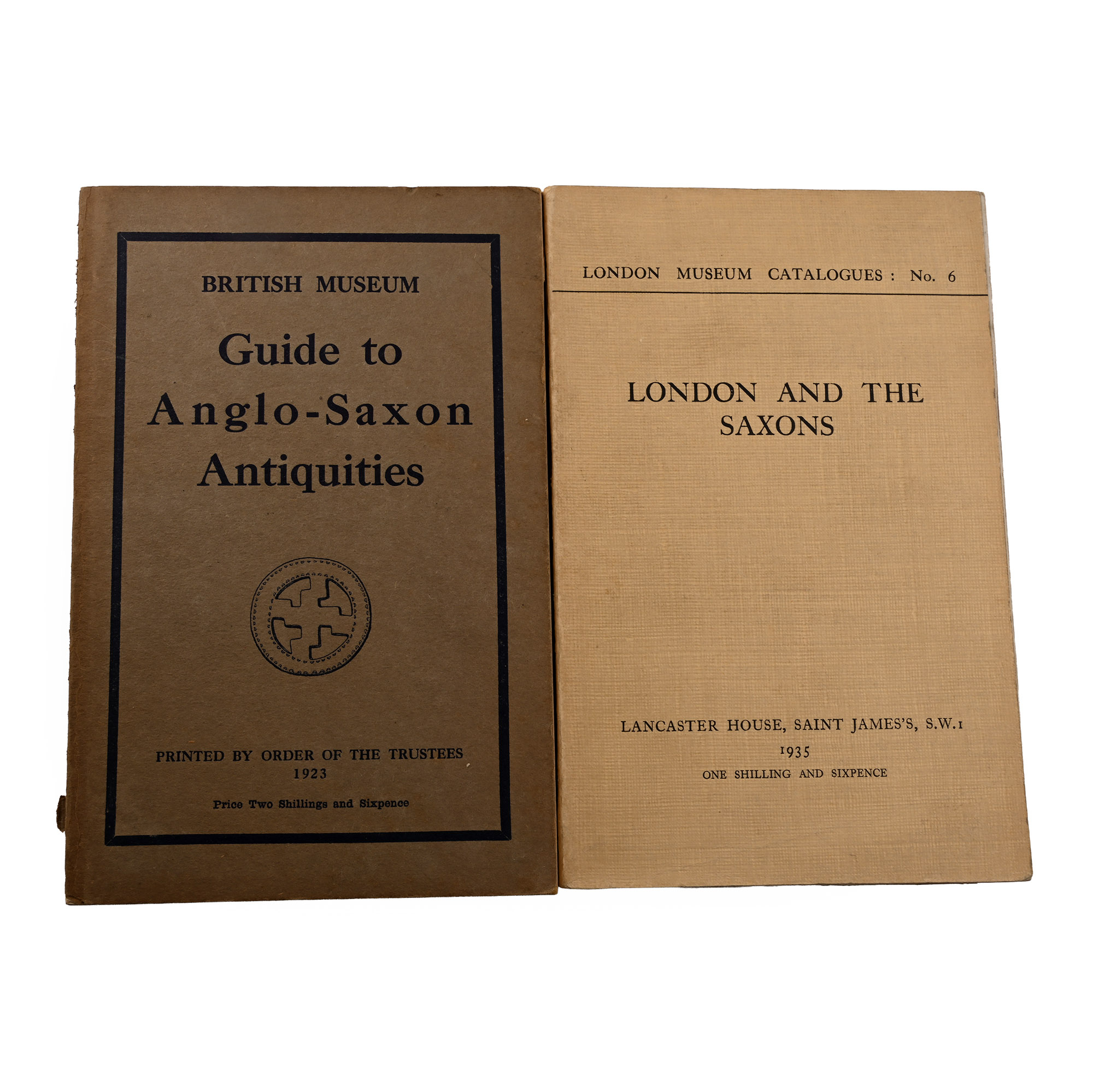 London Museum Catalogues: No 6, London and the Saxons and the British Museum Guide to Anglo-Saxon Antiquities