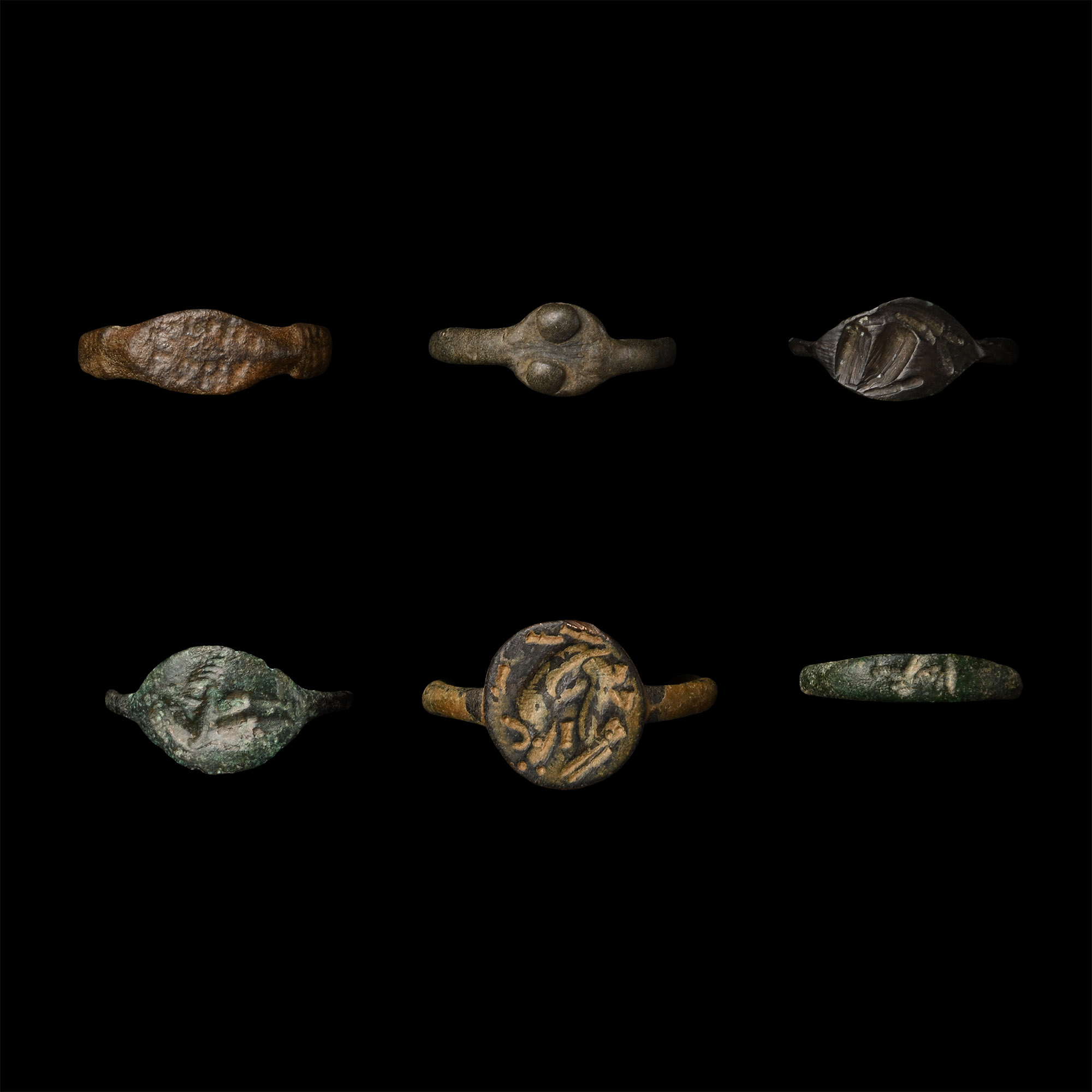 Greek and Other Bronze Ring Collection