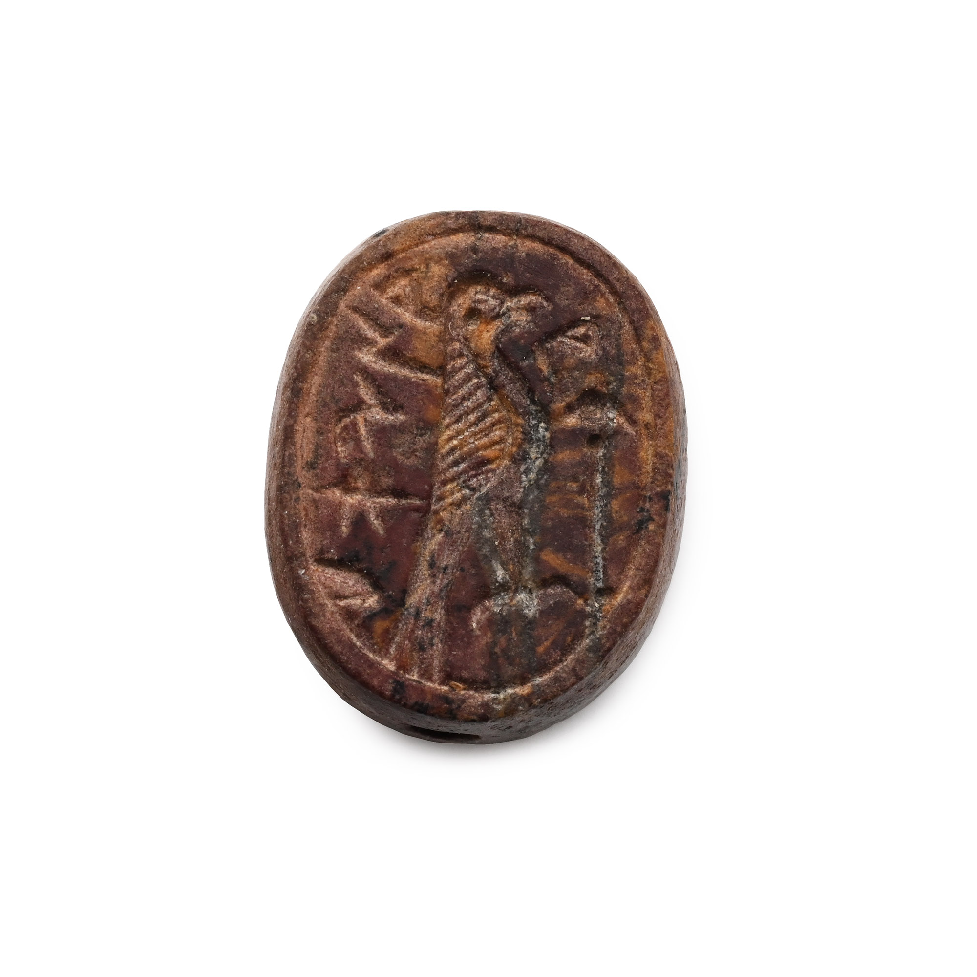 Aramaic Stone Inscribed Scaraboid Seal