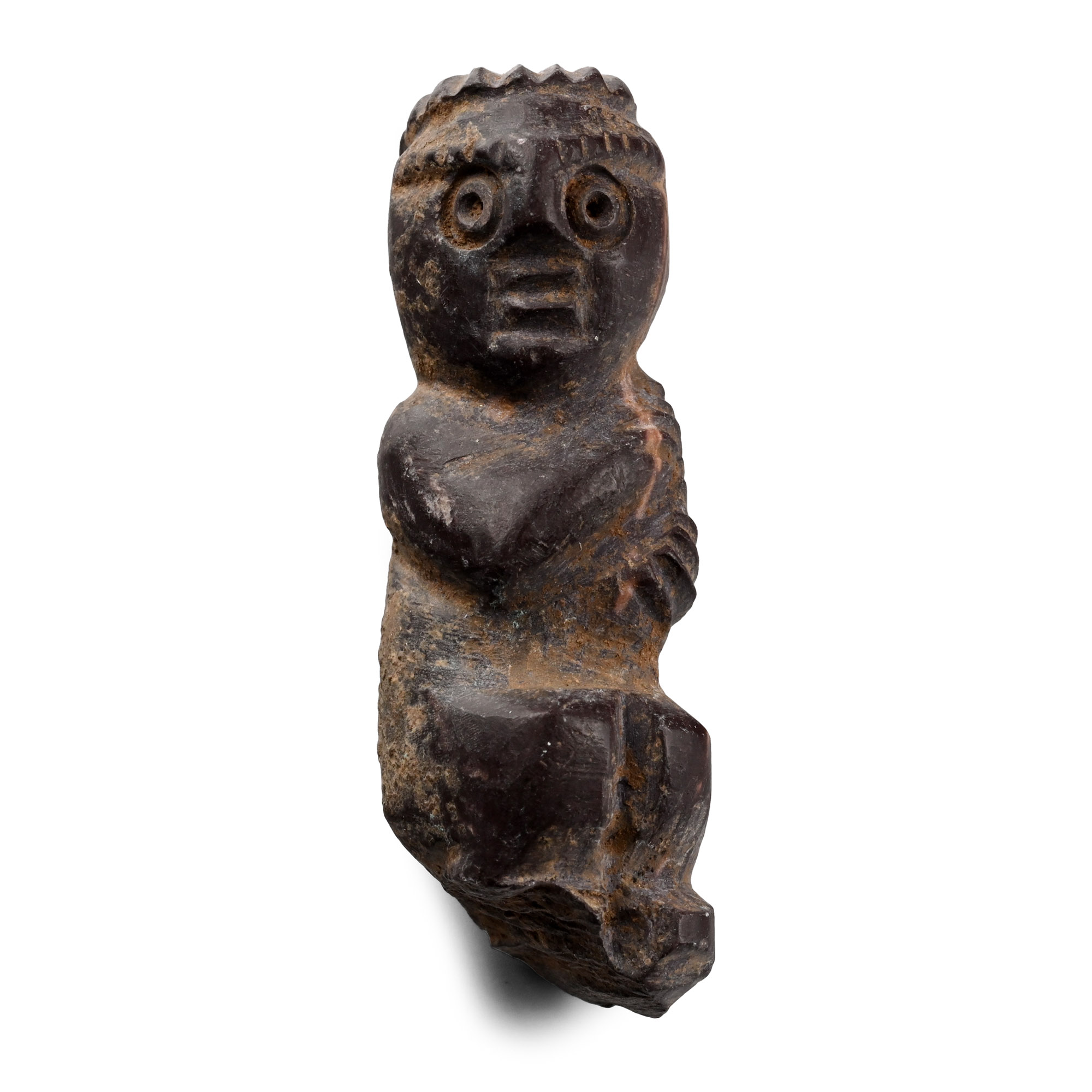 South Mesopotamian Stone Male Figure