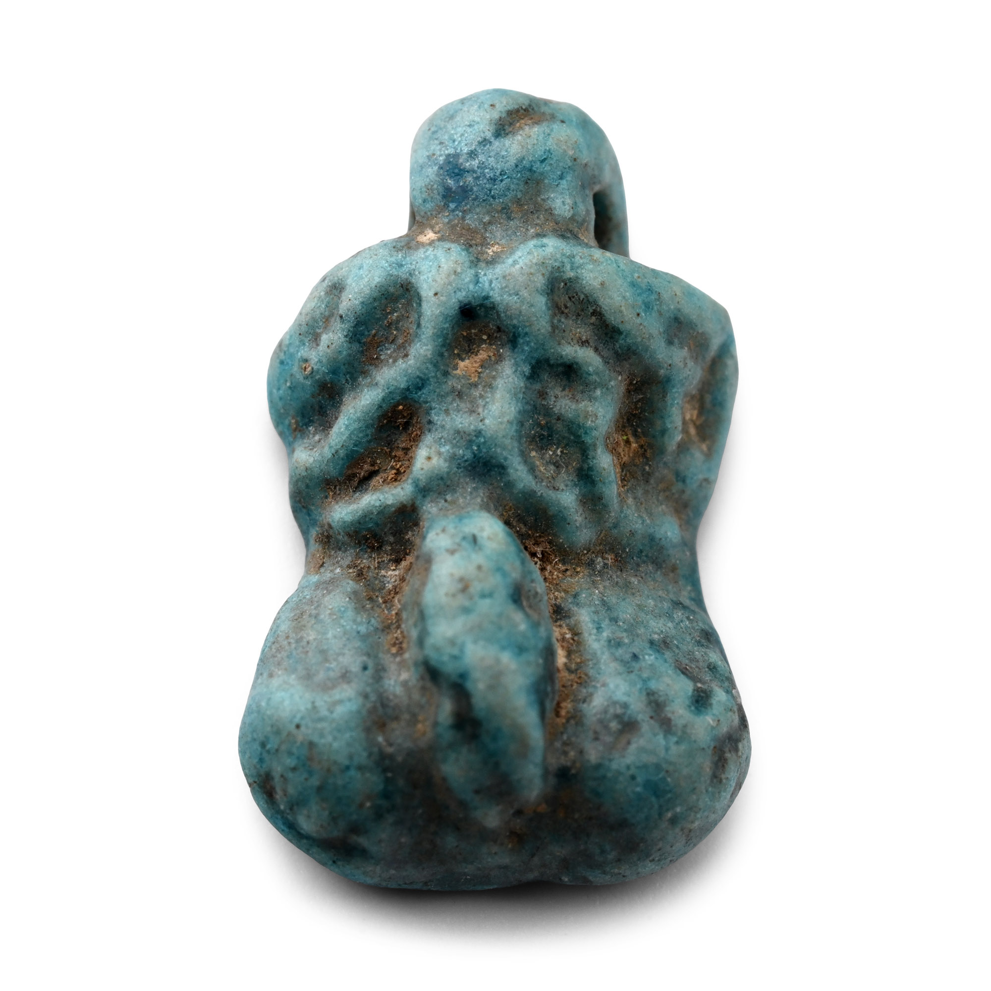 Egyptian Faience Phallic Amulet