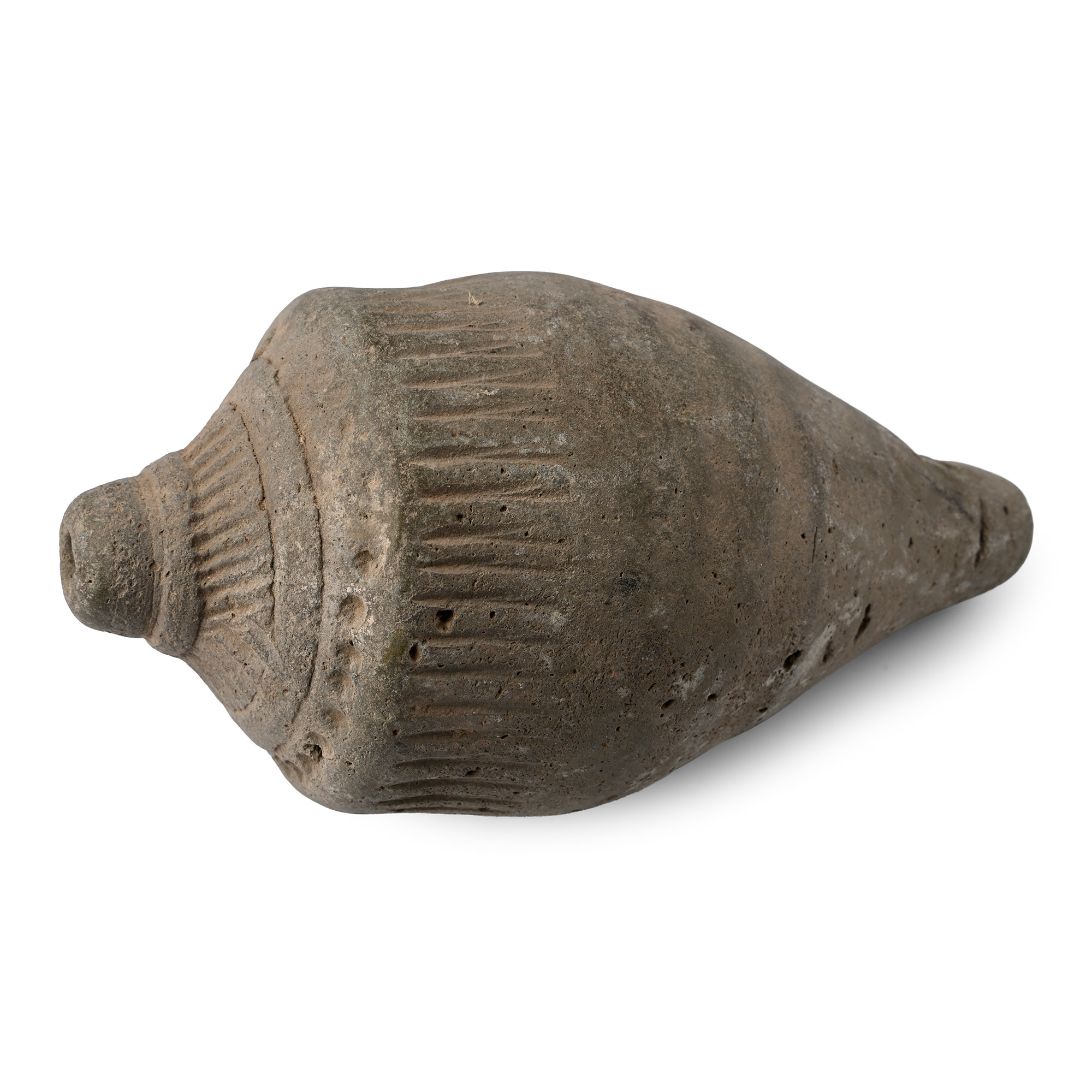 Turco-Mongol 'Greek Fire' Ceramic Fire Bomb or Hand Grenade