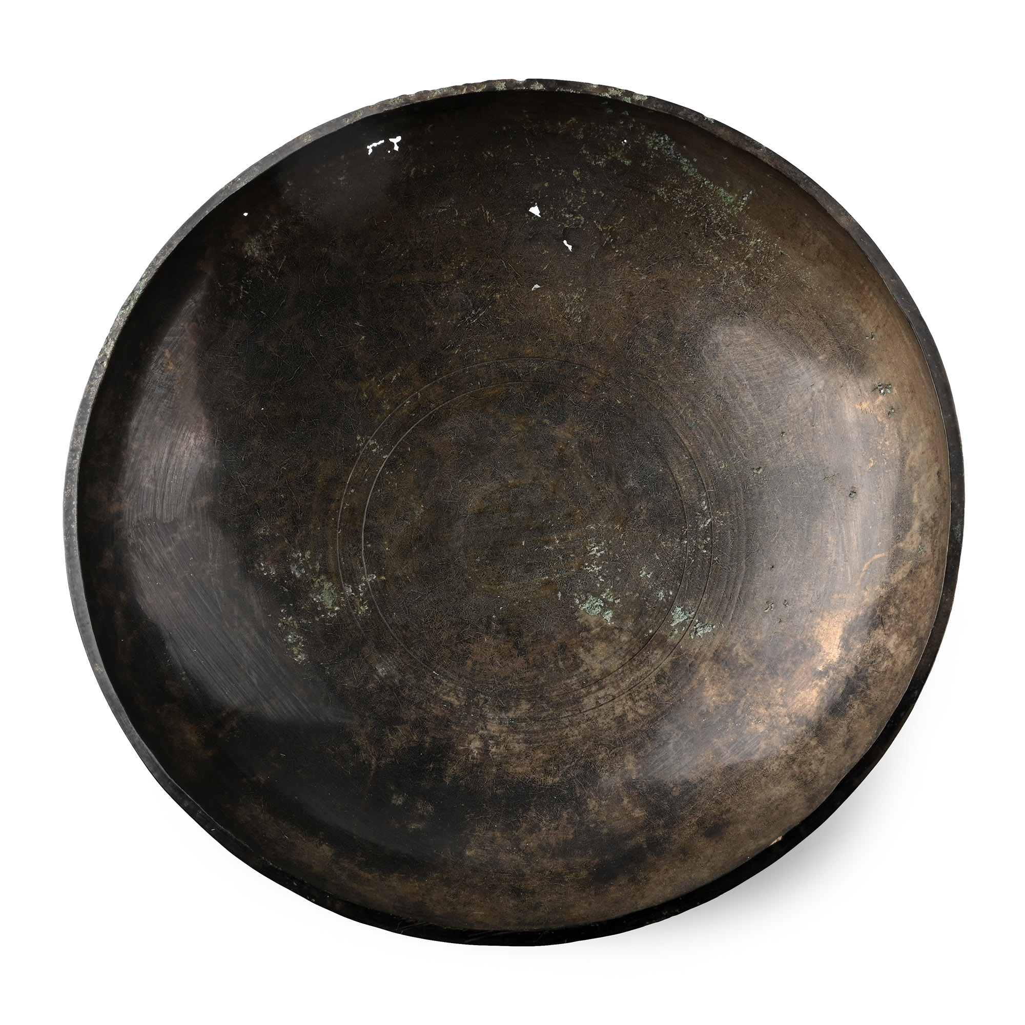 Graeco-Persian Bronze Bowl with Concentric Circles
