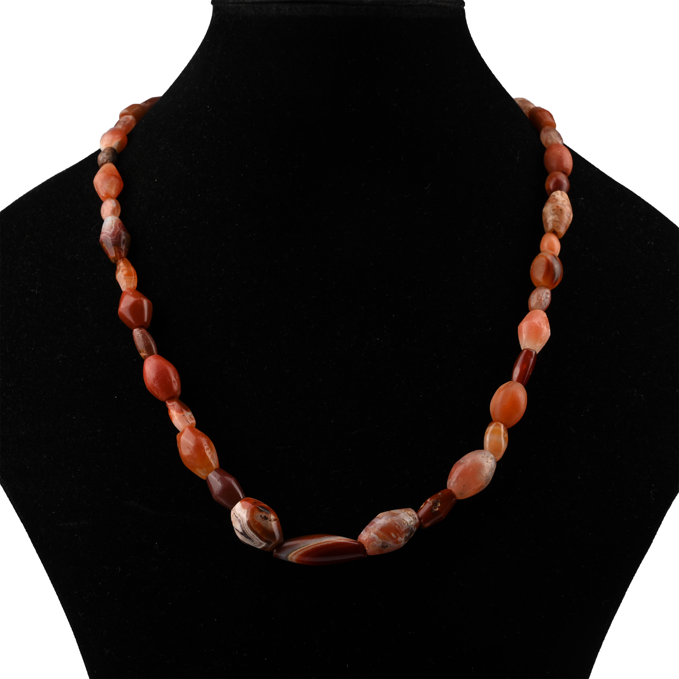 Western Asiatic Carnelian Bead Necklace