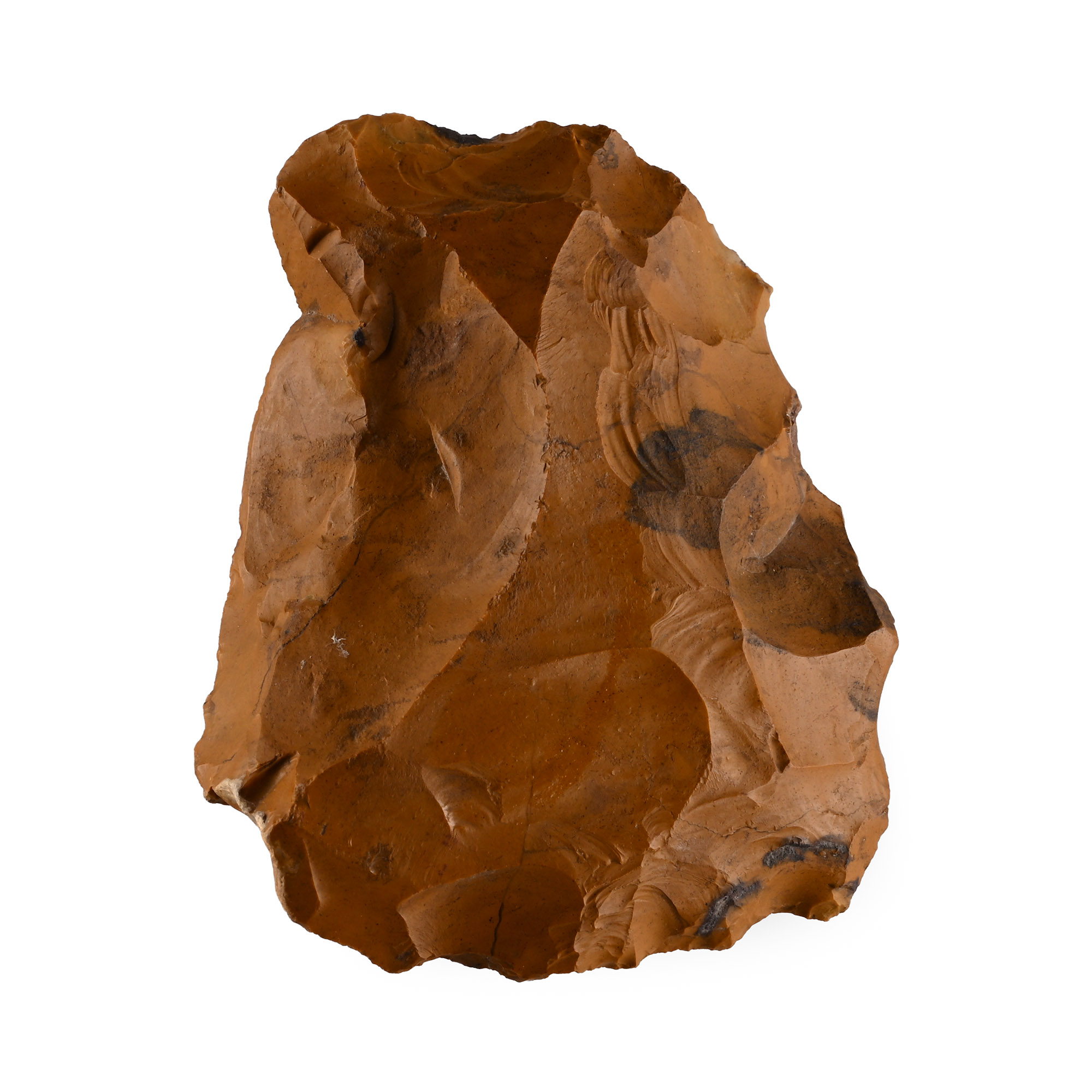Stone Age Mousterian 'Fontmaure' Jasper Neanderthal Handaxe