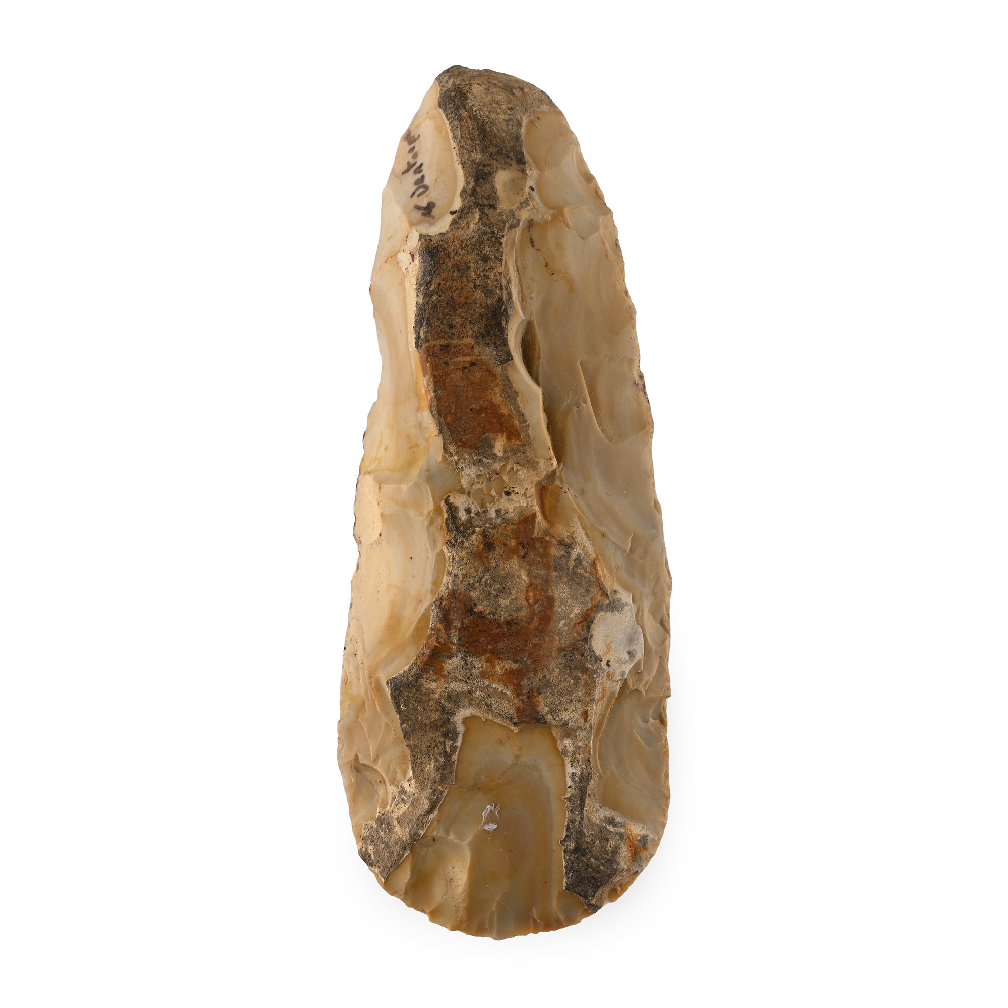 Stone Age Part Polished Flint Axe Head