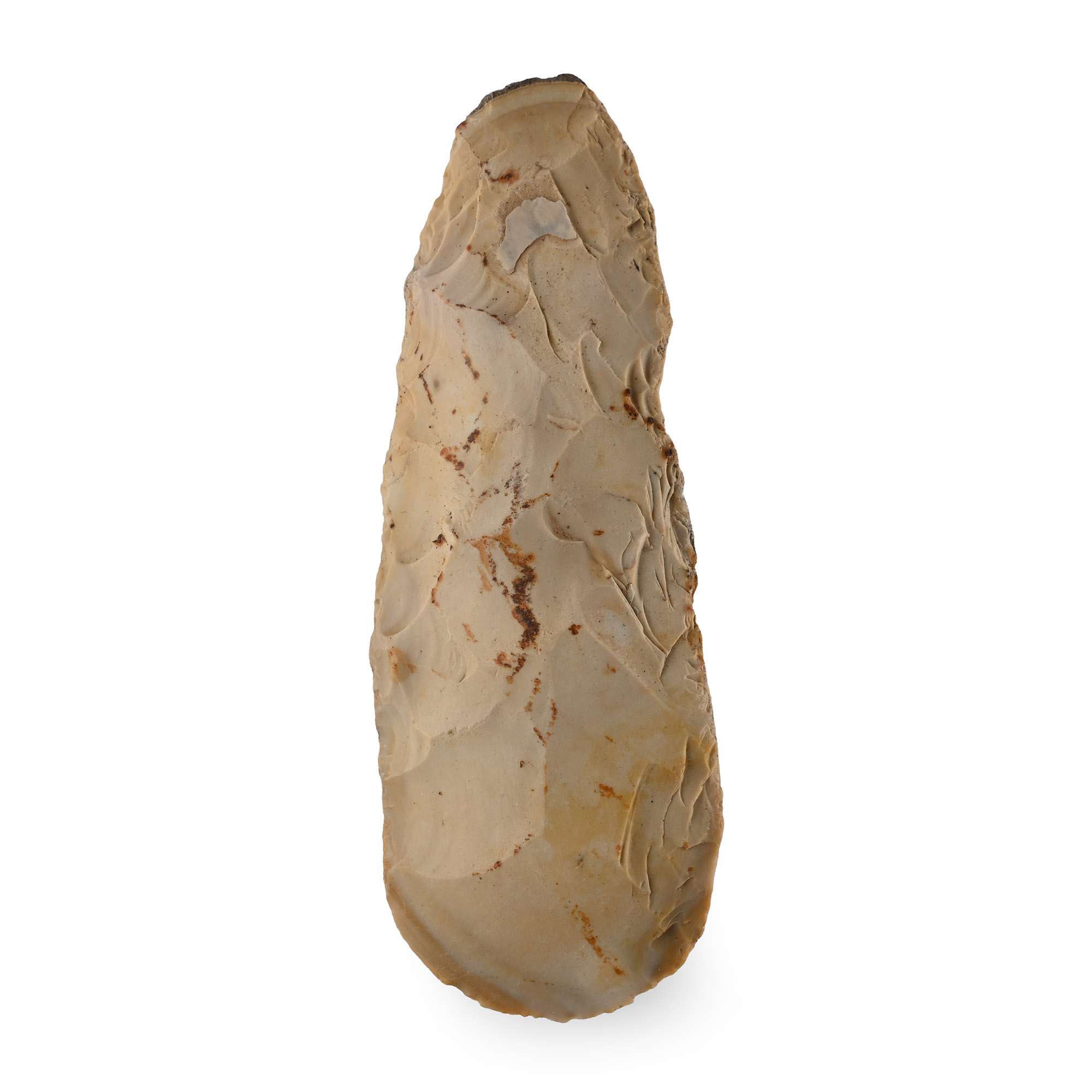 Stone Age Part Polished Flint Axe Head