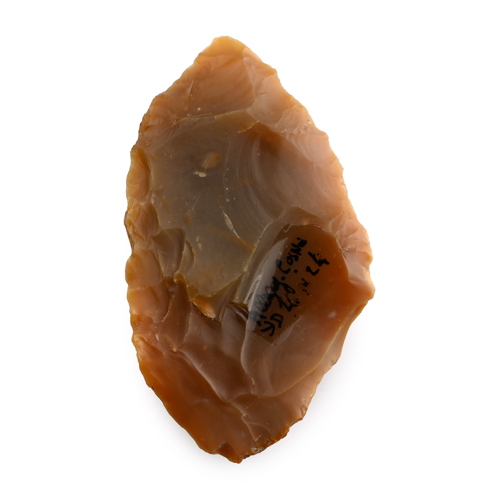 Stone Age Mousterian Bifacial Neanderthal Flint Knife