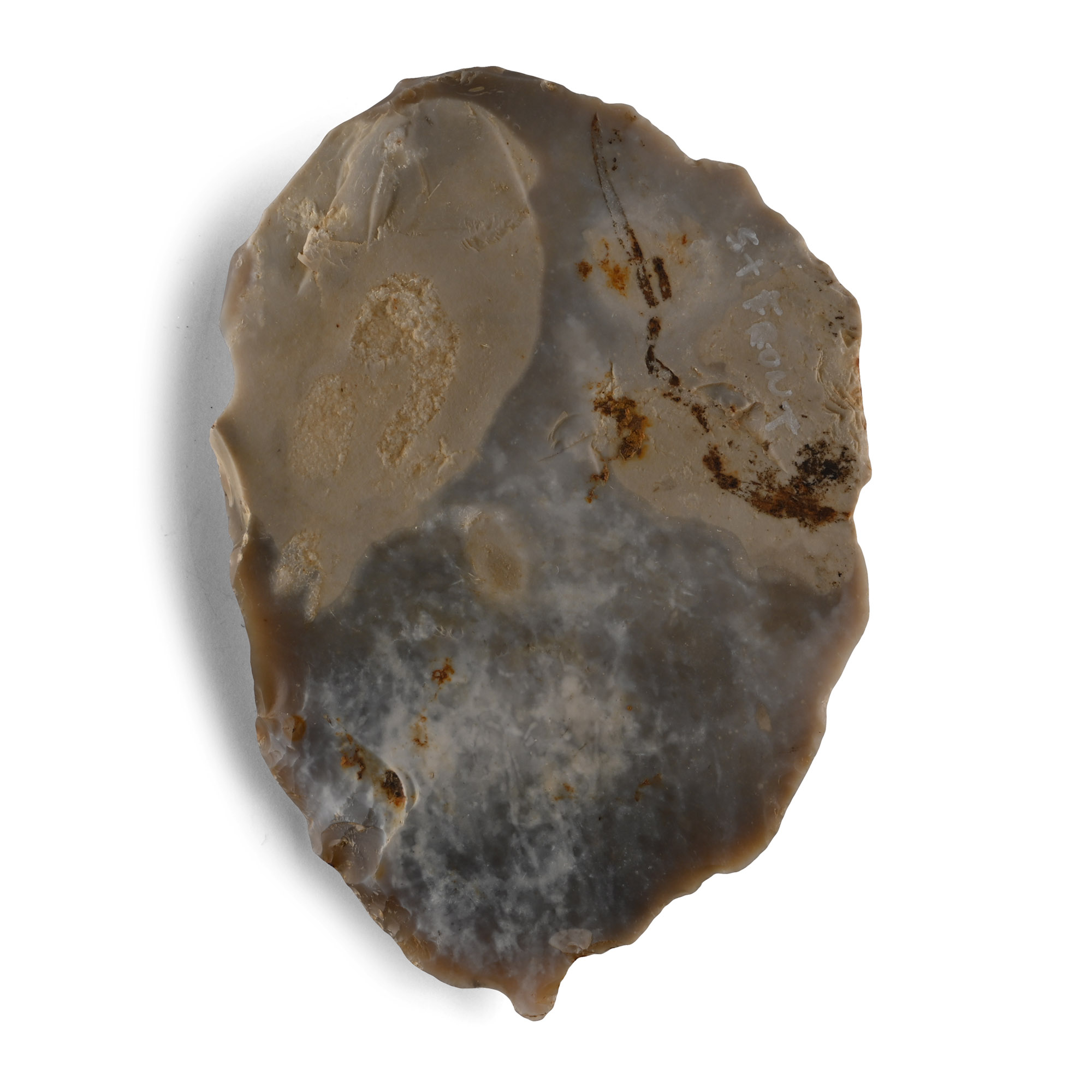 Very Large Stone Age Mousterian Levelious Flint Knife