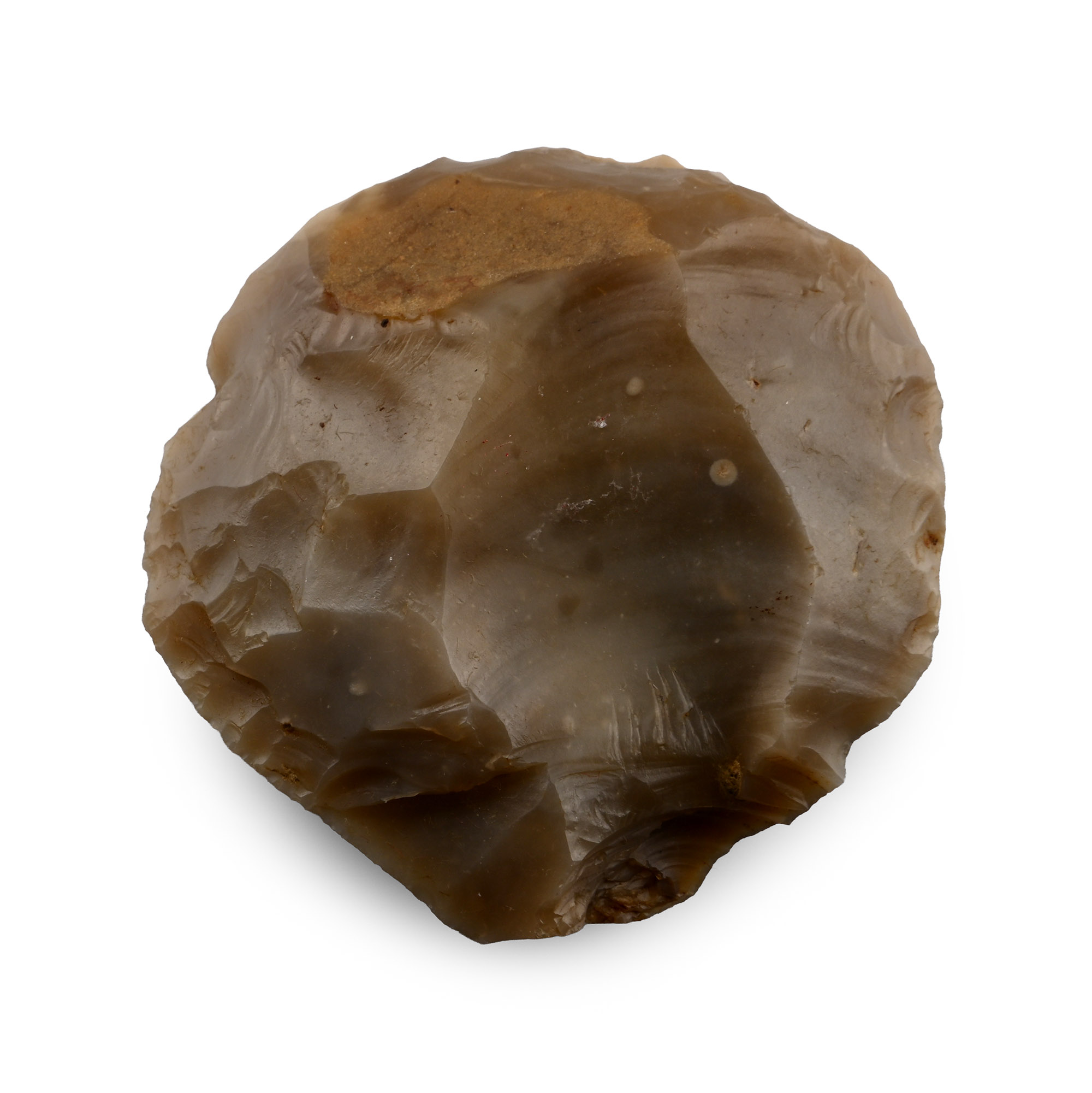 Stone Age Discoid Flint Knife
