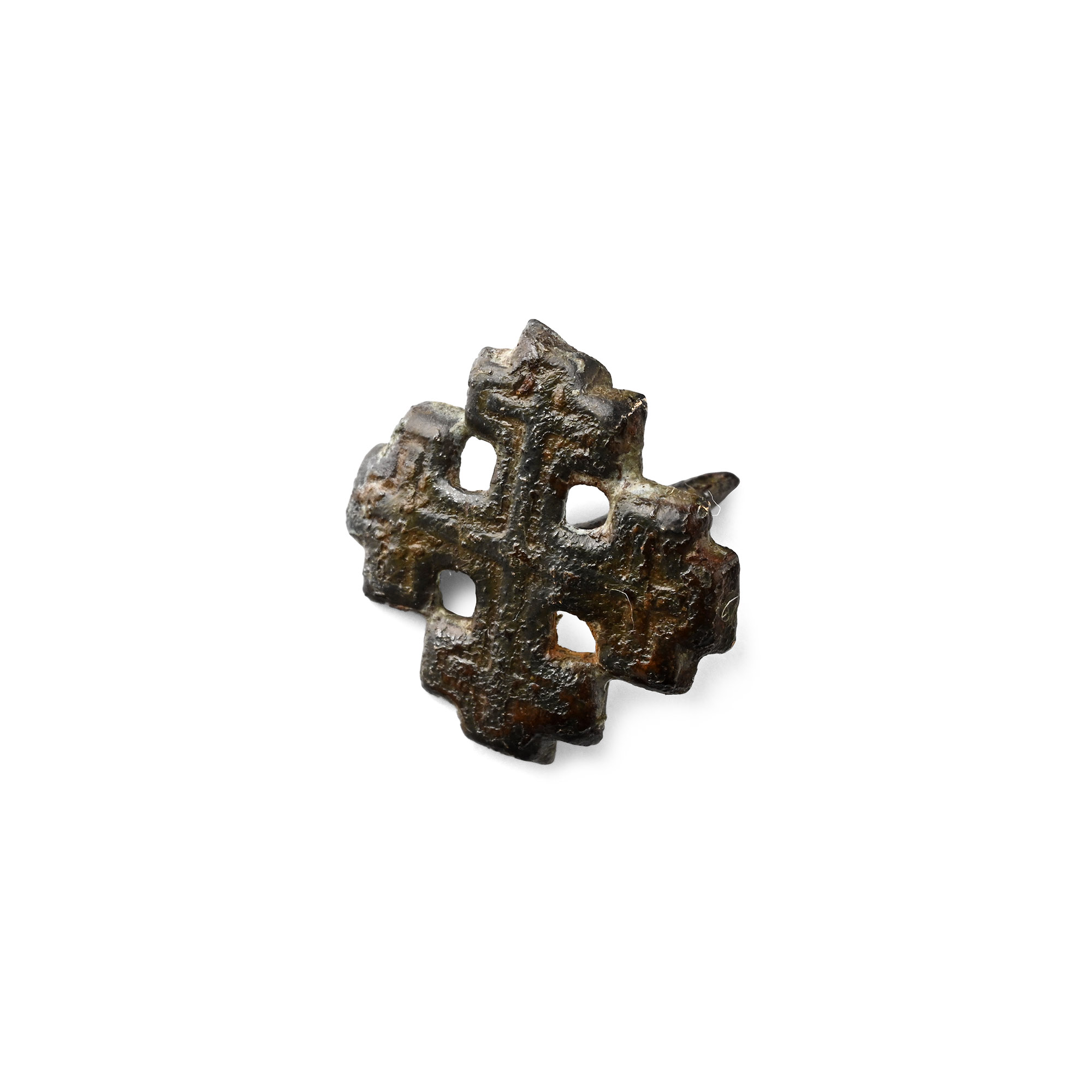 Medieval Bronze Knight's Holy Sepulchre Badge