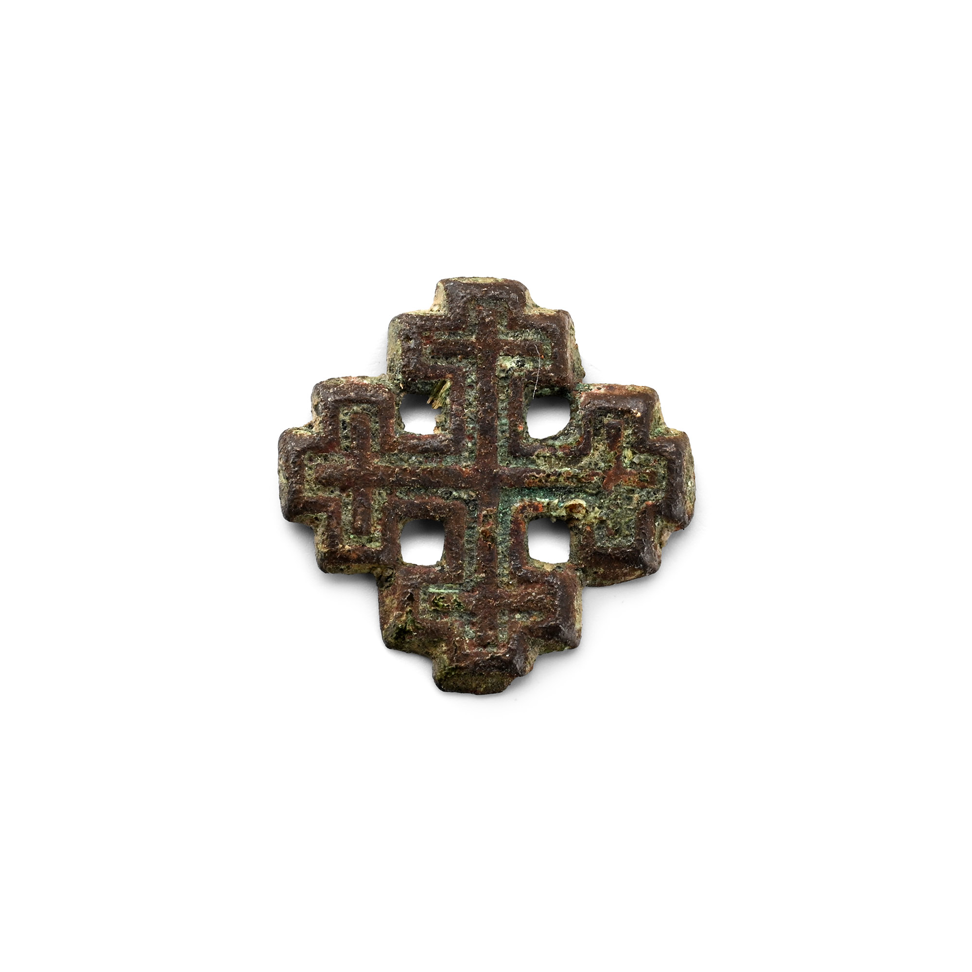 Medieval Bronze Knight's Holy Sepulchre Badge