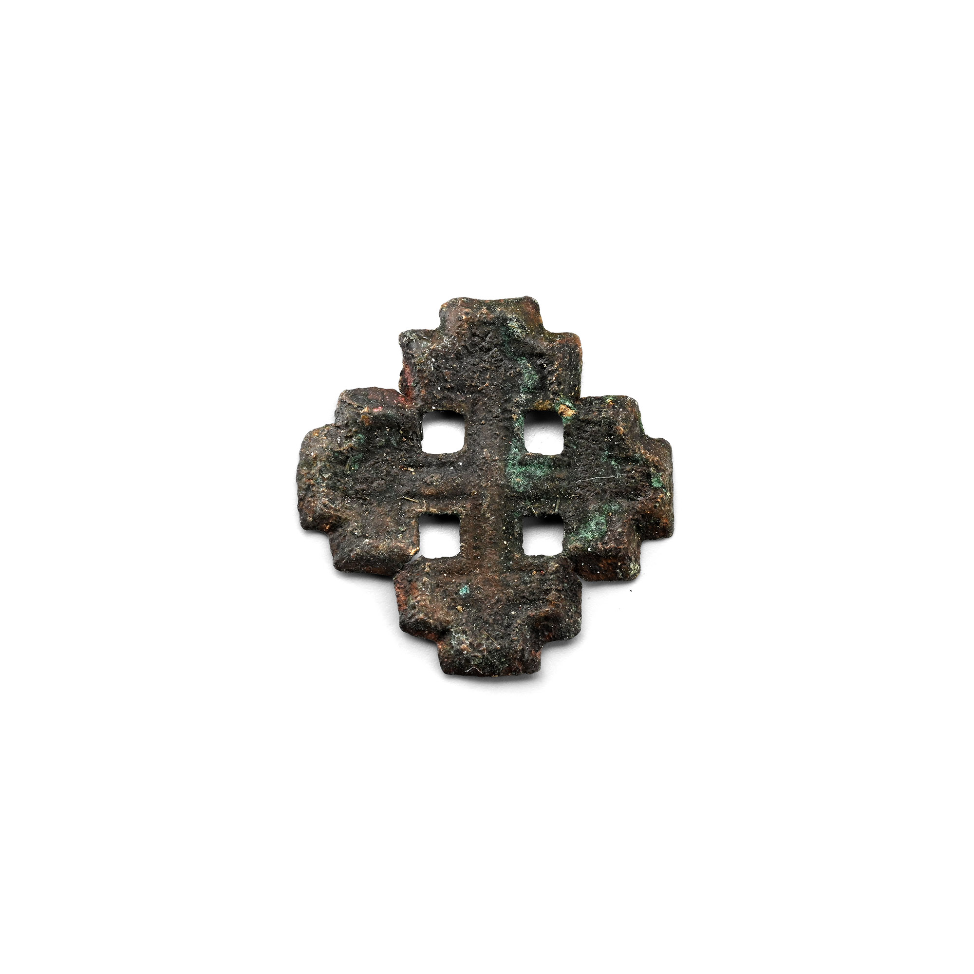 Medieval Bronze Knight's Holy Sepulchre Badge