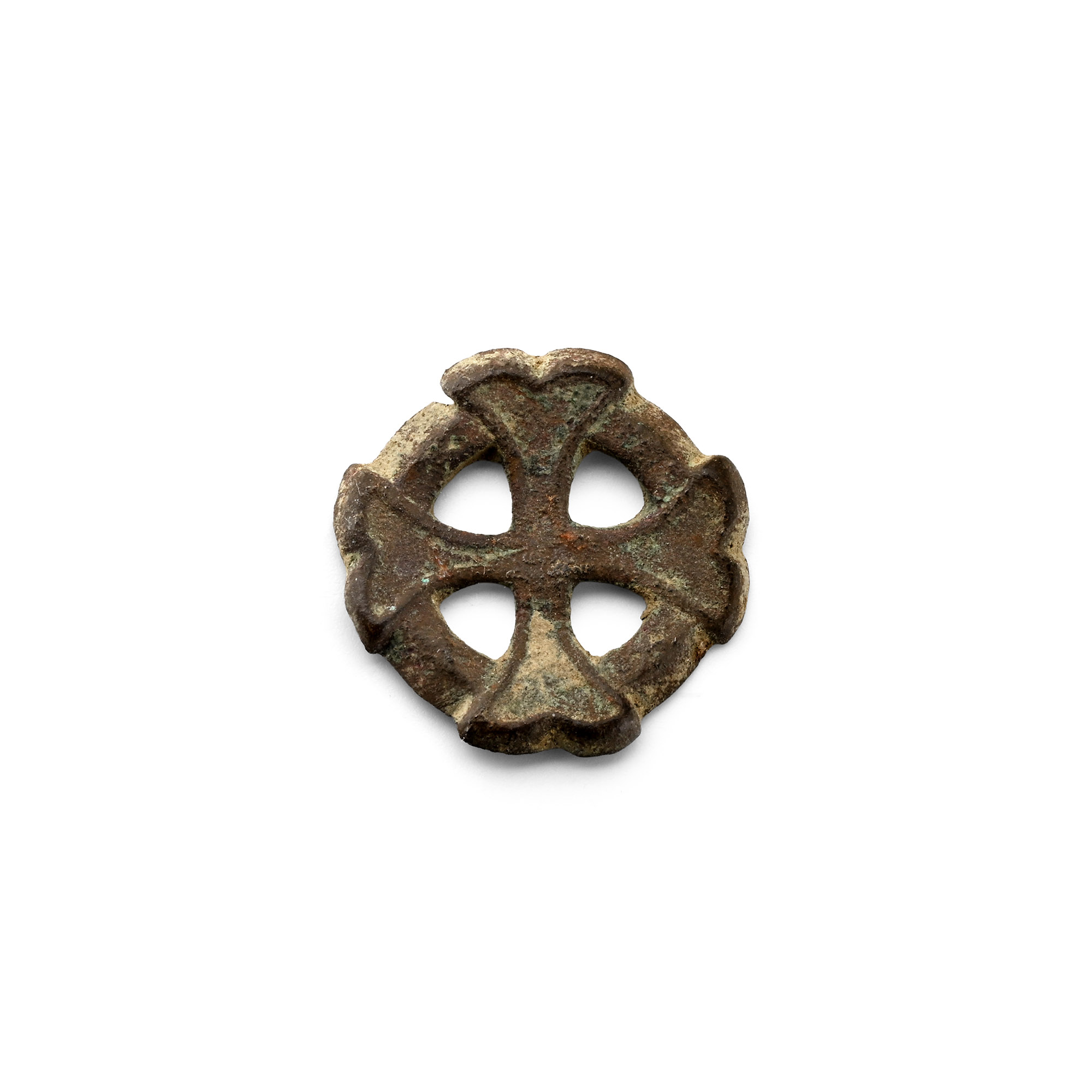 Medieval Bronze Knight's Holy Sepulchre Badge