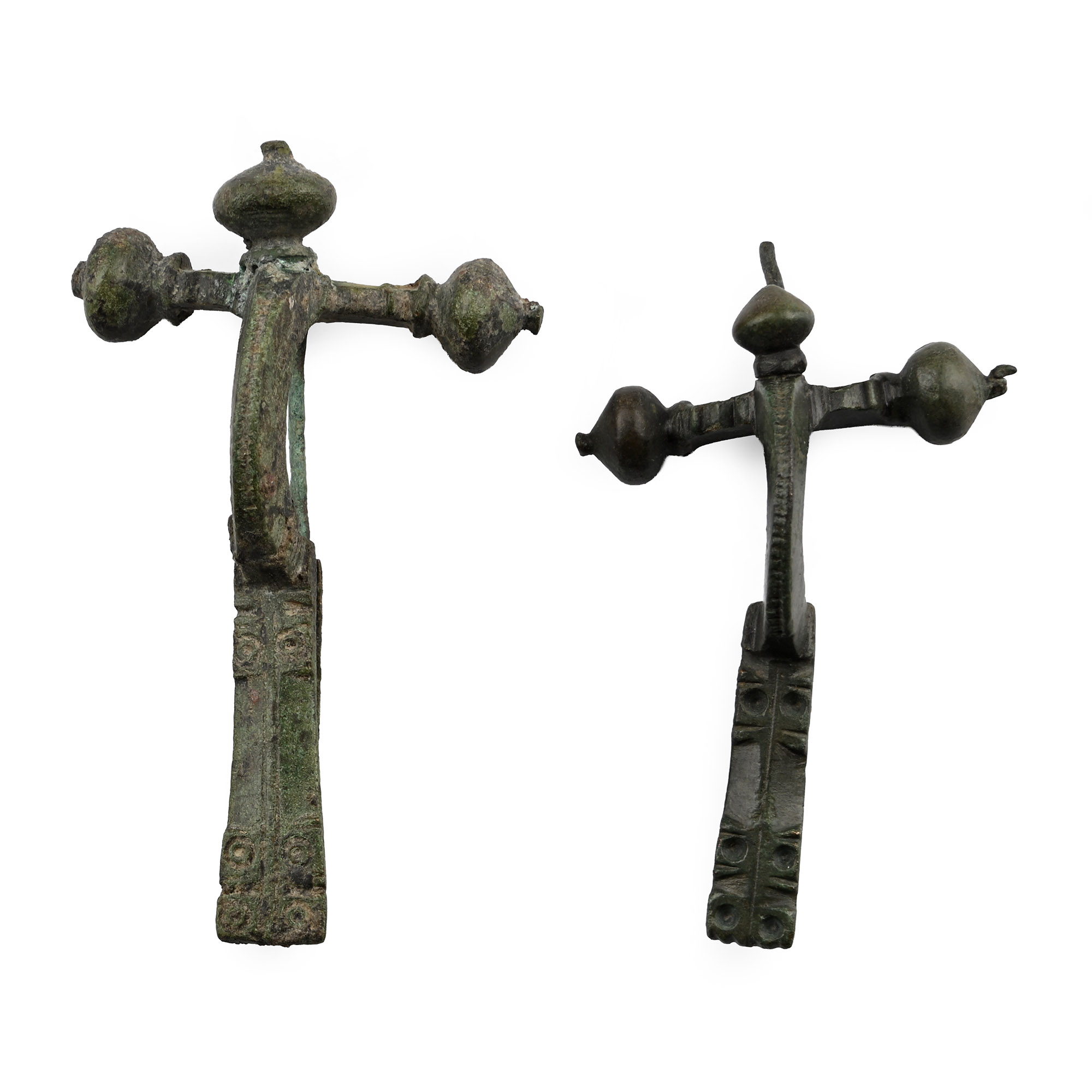 Roman Bronze Crossbow Brooch Group