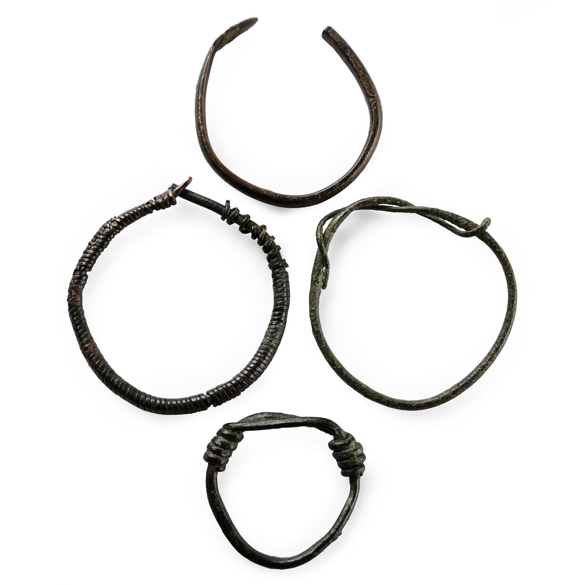 Roman Bronze Bracelet Group