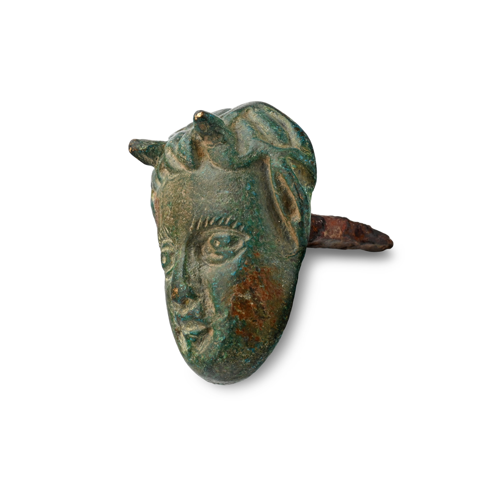 Roman Bronze Satyr Mount