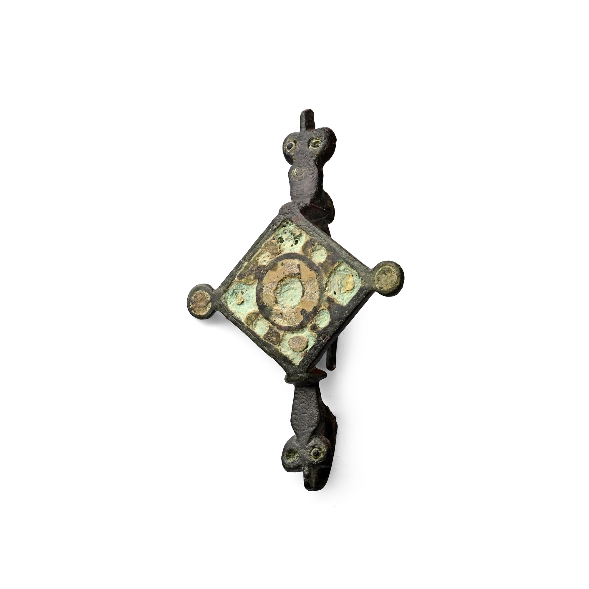 Roman Enamelled Bronze Brooch
