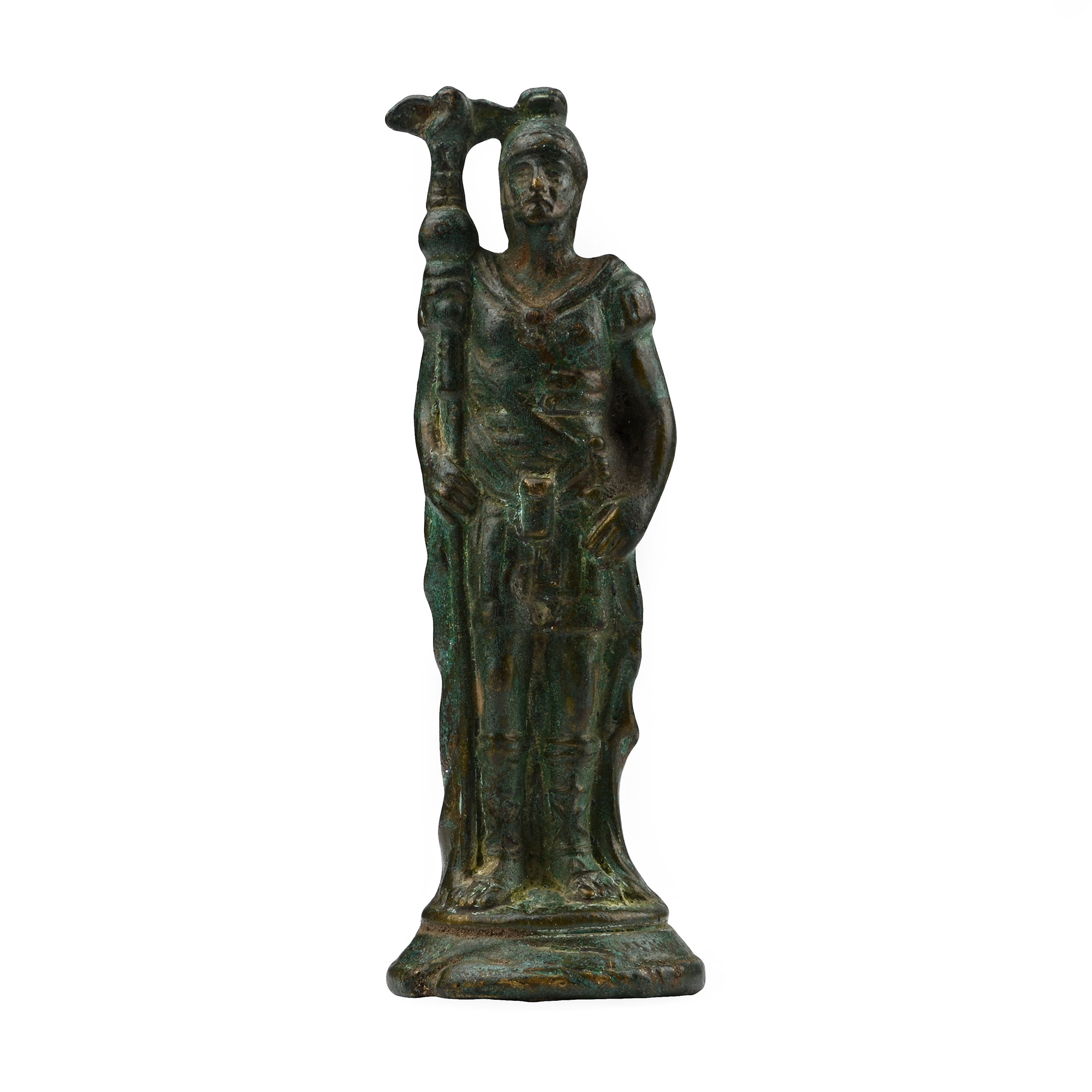 Bronze Roman Style Soldier Statuette