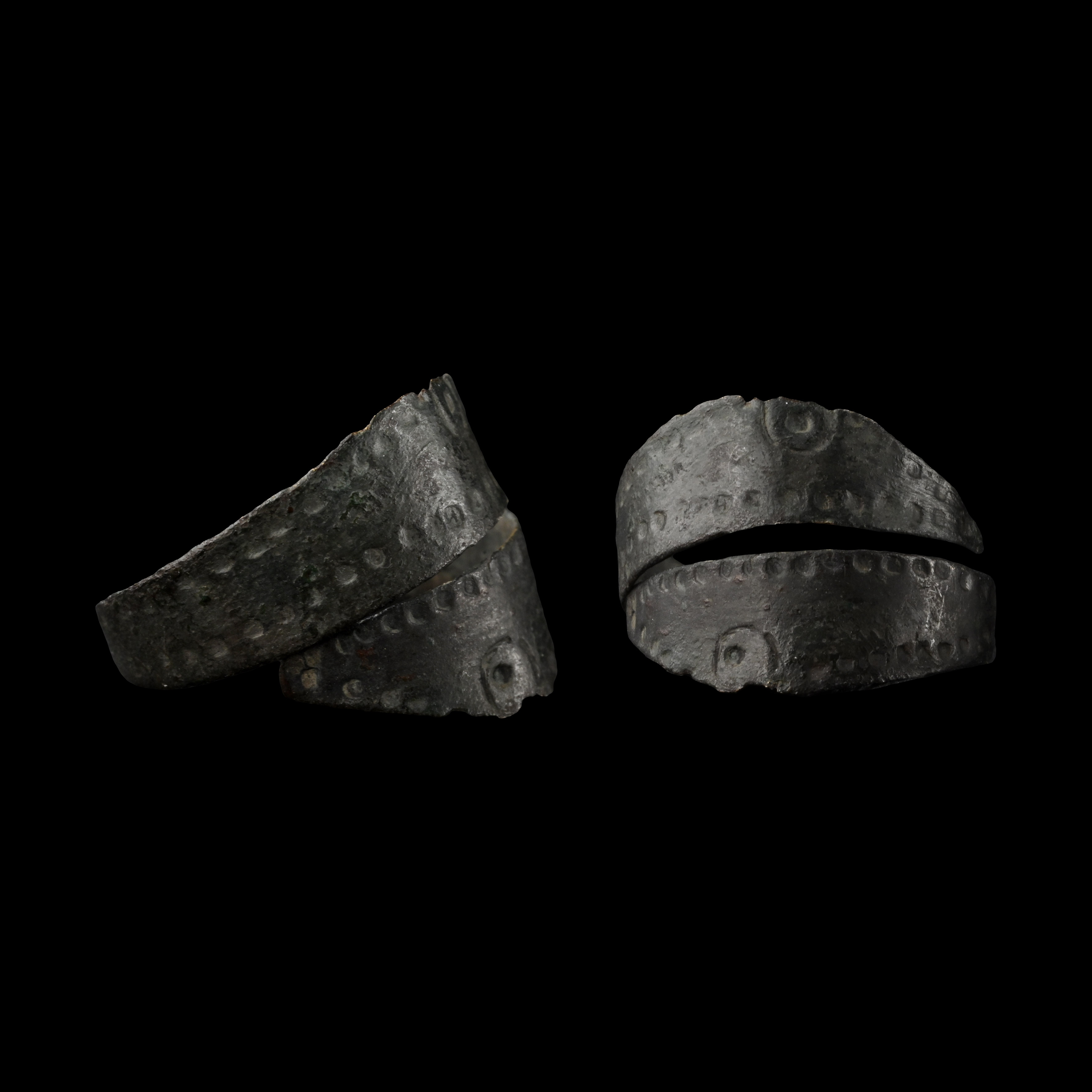 Archaic Greek Decorated Bronze Ring