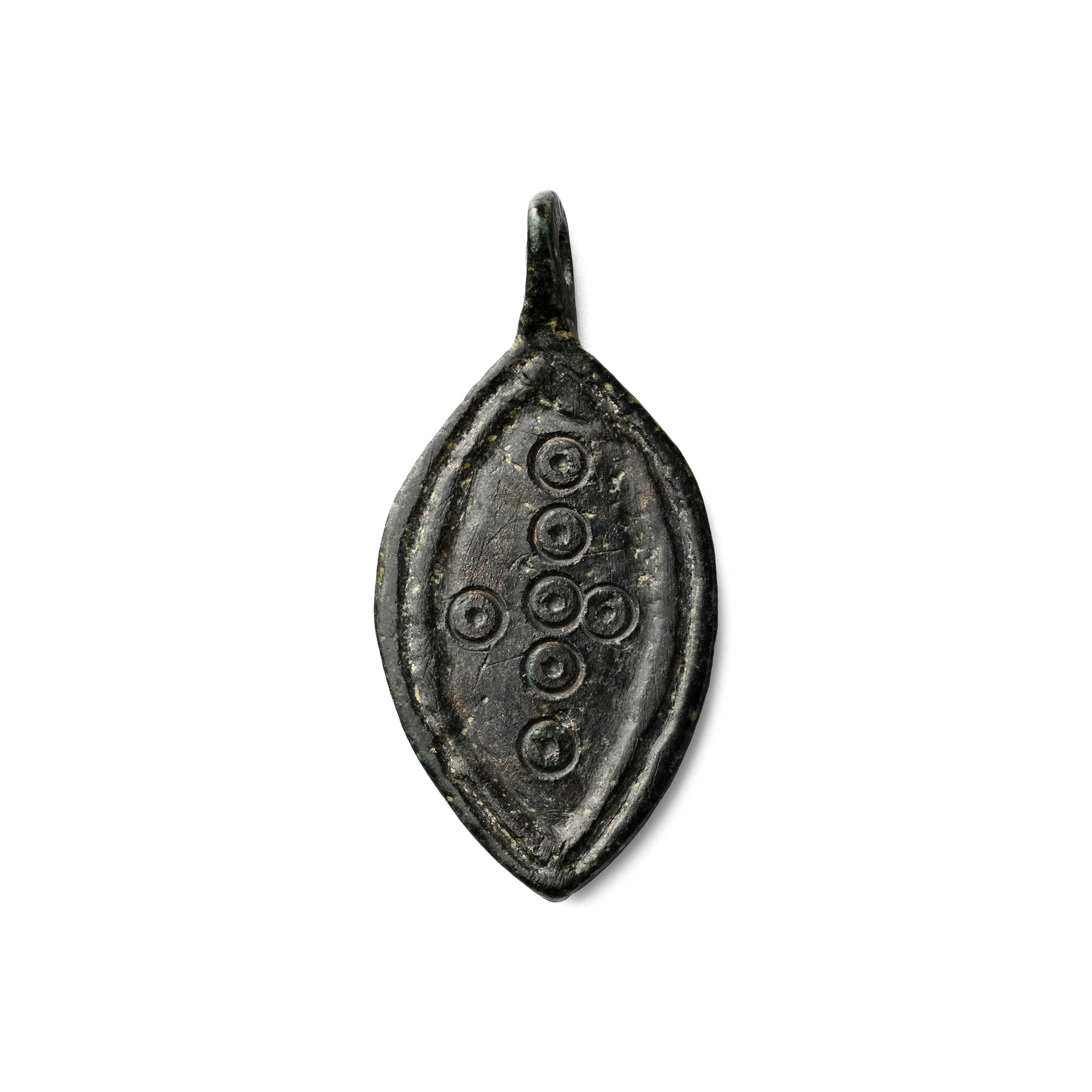 Late Roman Bronze Cross Pendant