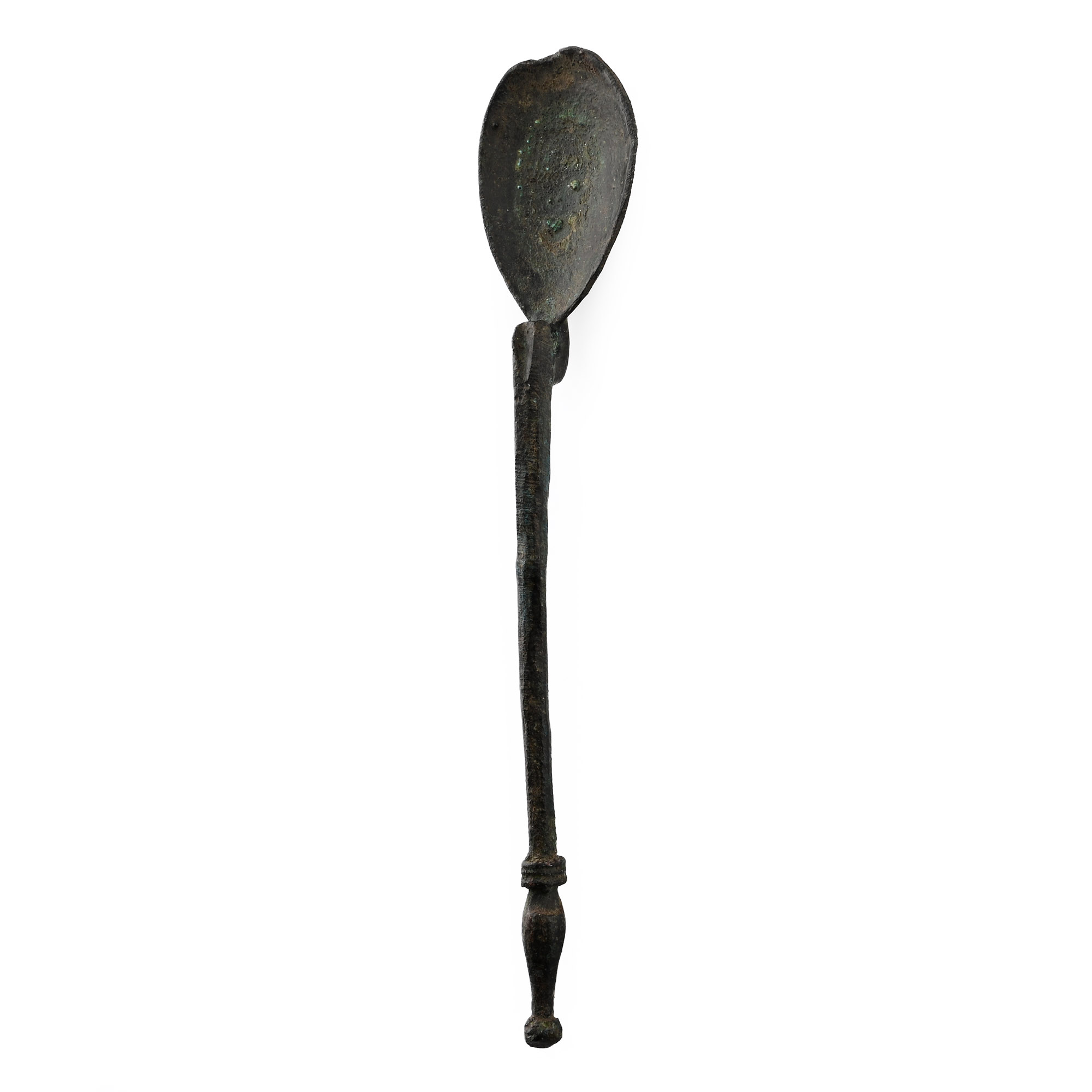 Roman Bronze Swan-Necked Spoon
