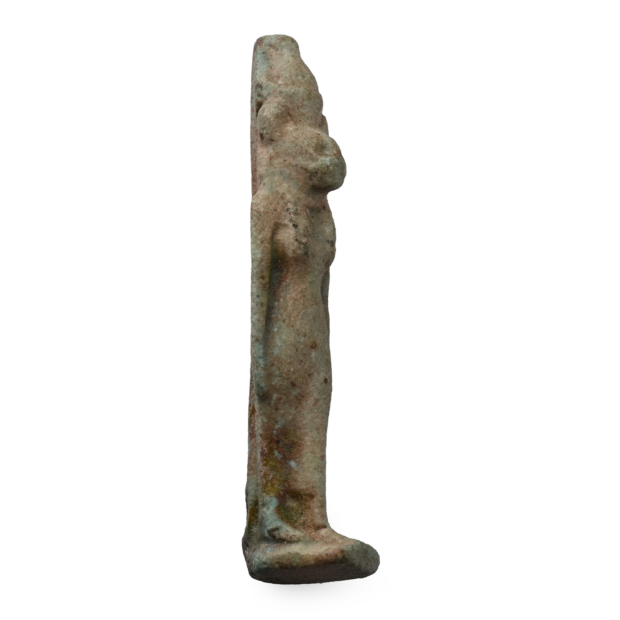 Egyptian Faience Standing Lioness Amulet