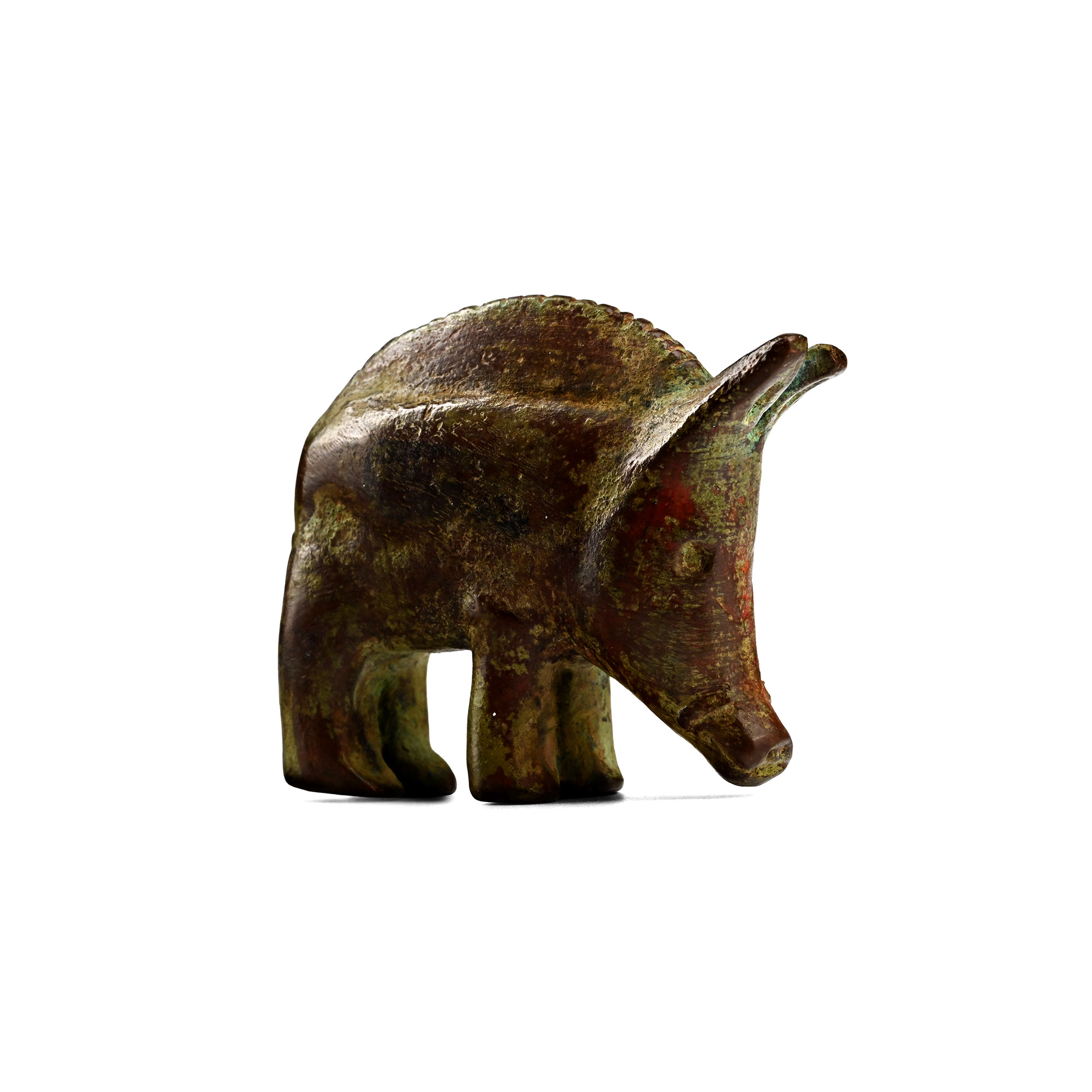 Celtic Bronze Boar Statuette
