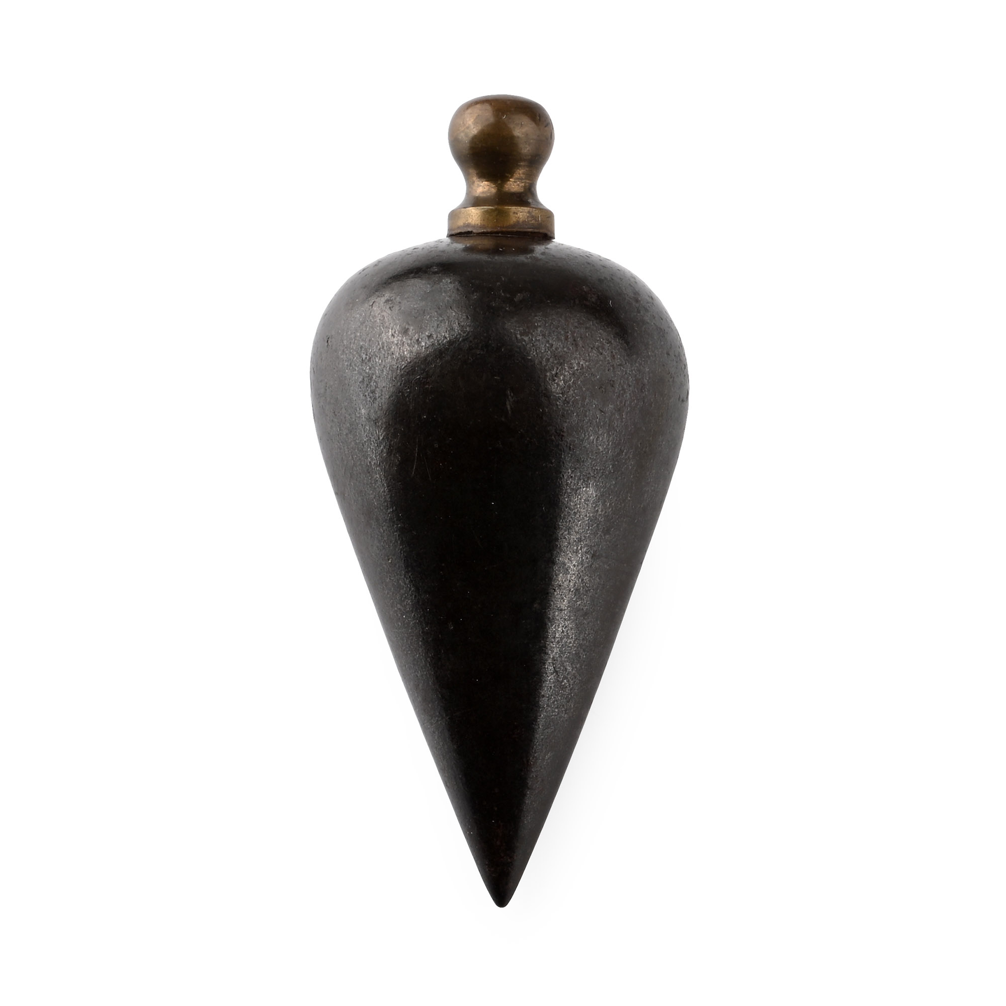 Georgian Iron and Brass Mason's Plumb Bob Weight