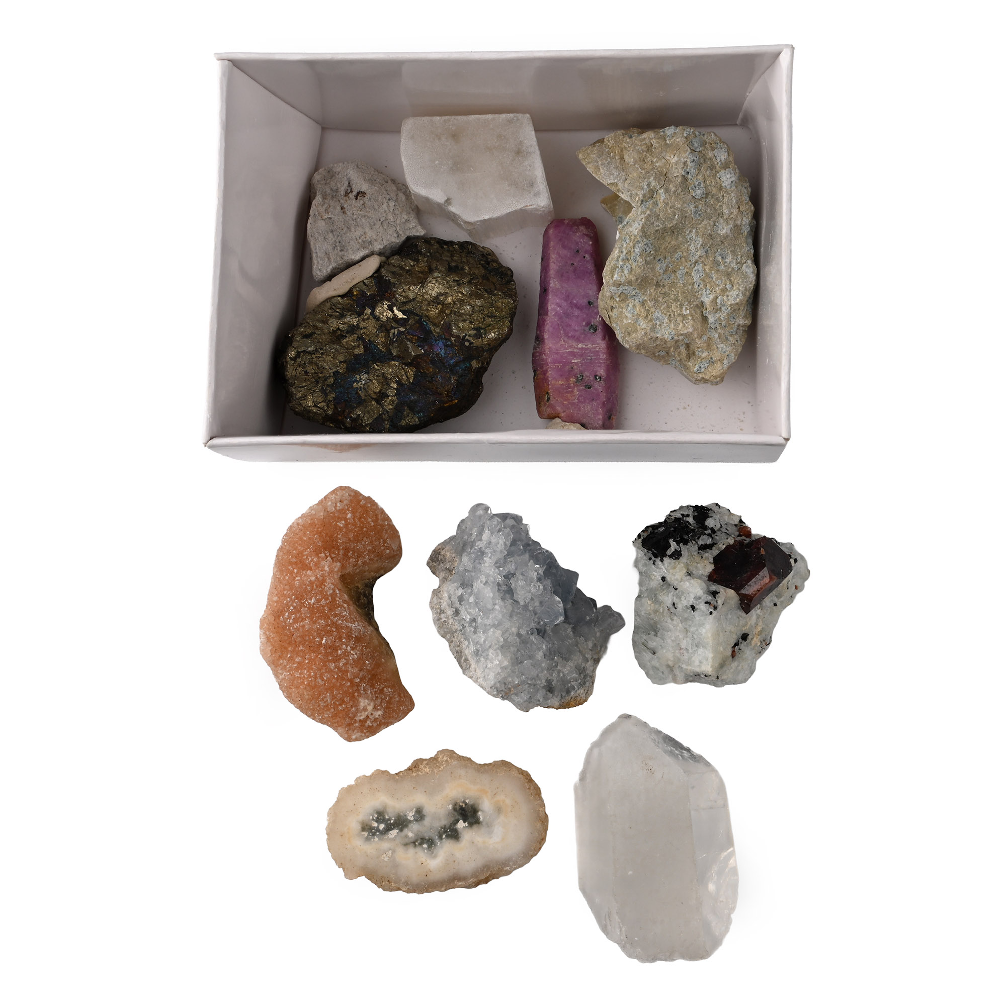 Crystal and Mineral Display Specimen Collection