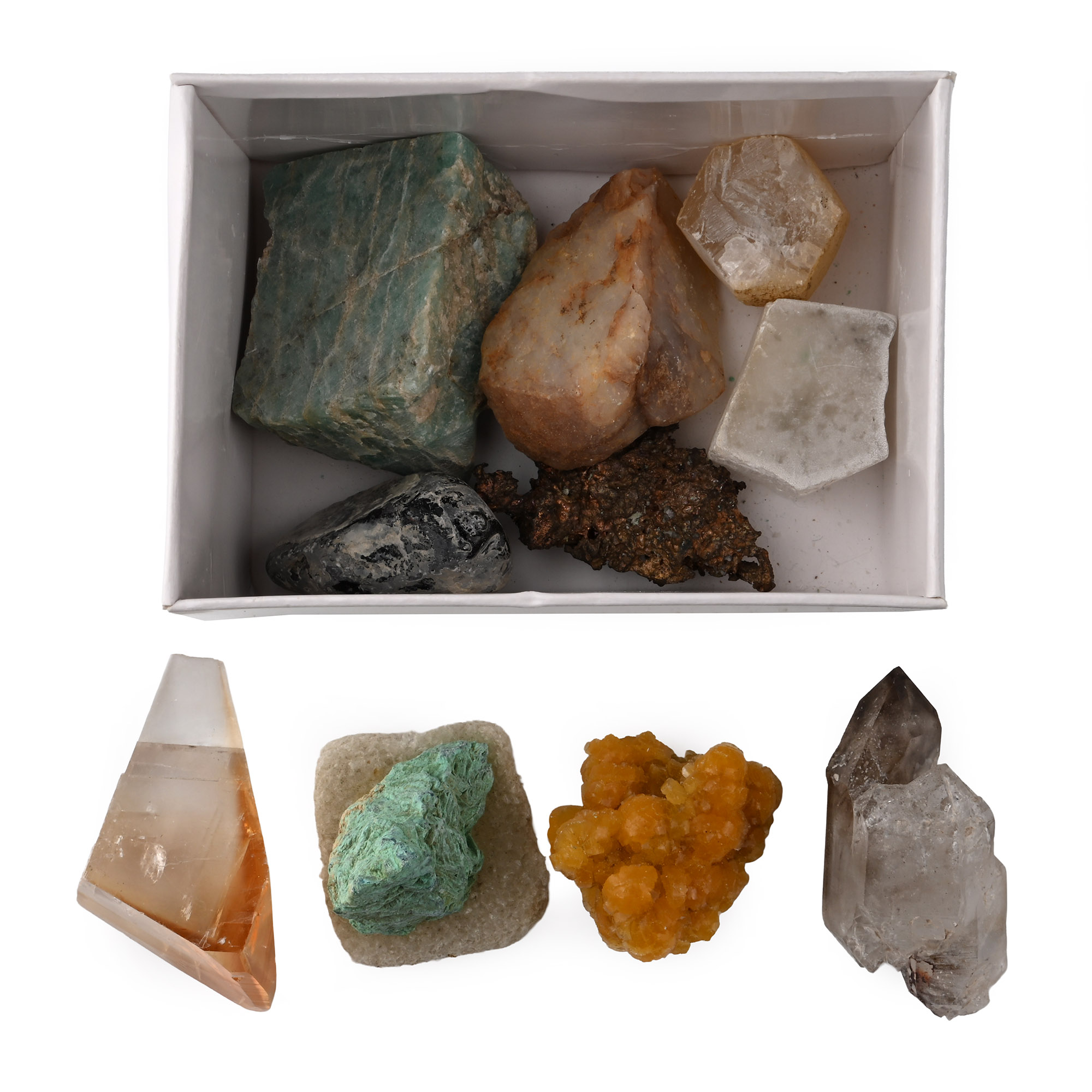 Crystal and Mineral Display Specimen Collection